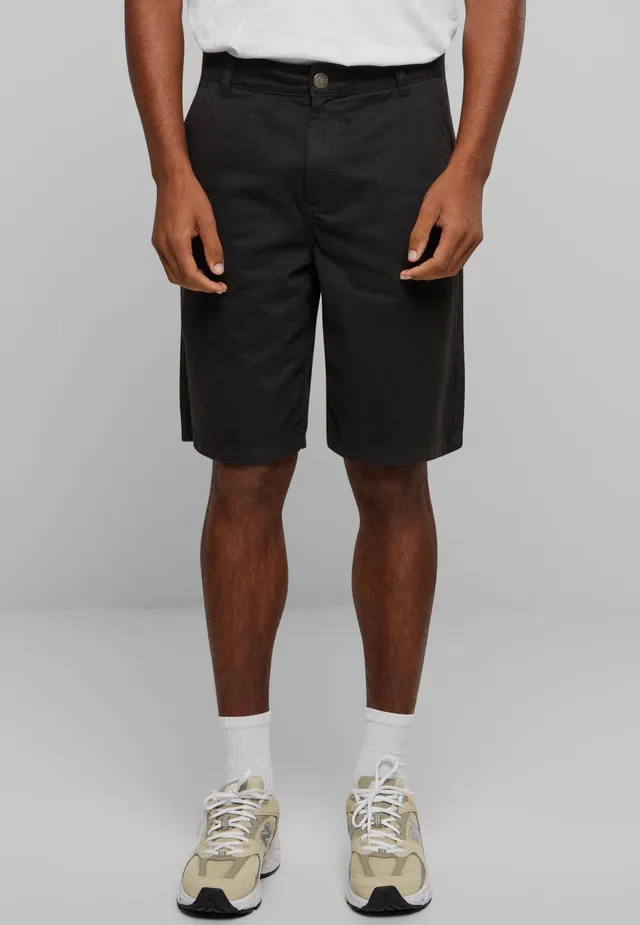 urban-classics-organic-skater-chino-short-noir-homme image 1