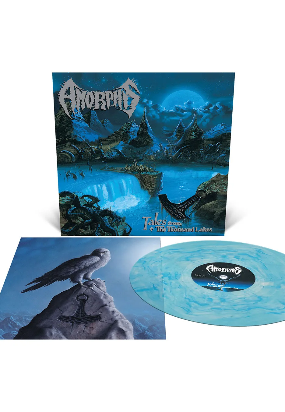 amorphis-tales-from-the-thousand-lakes-vinyle-marbr-clear-blue image 1