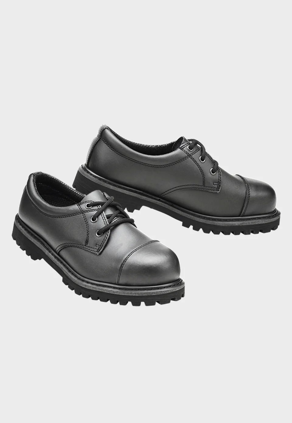 brandit-vegantom-3-eyelett-boots-noires-vegan image 1