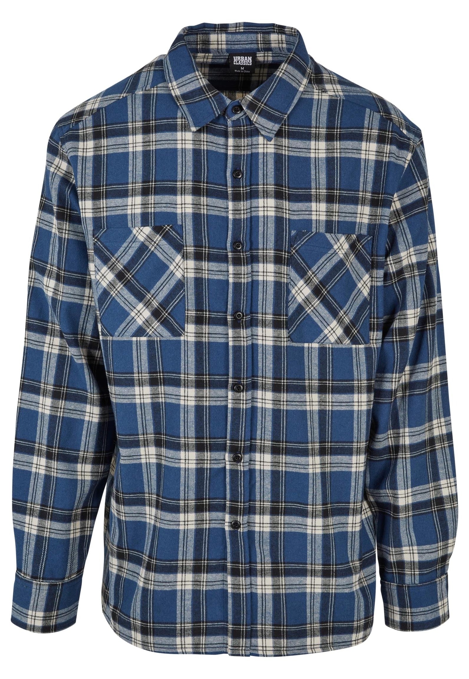 urban-classics-lake-check-chemise-carreaux-bleue image 6