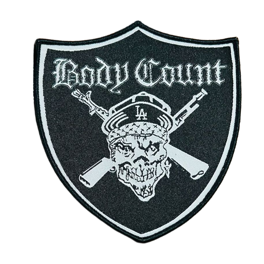 body-count-badge-patch-tiss-bord-noir image 2