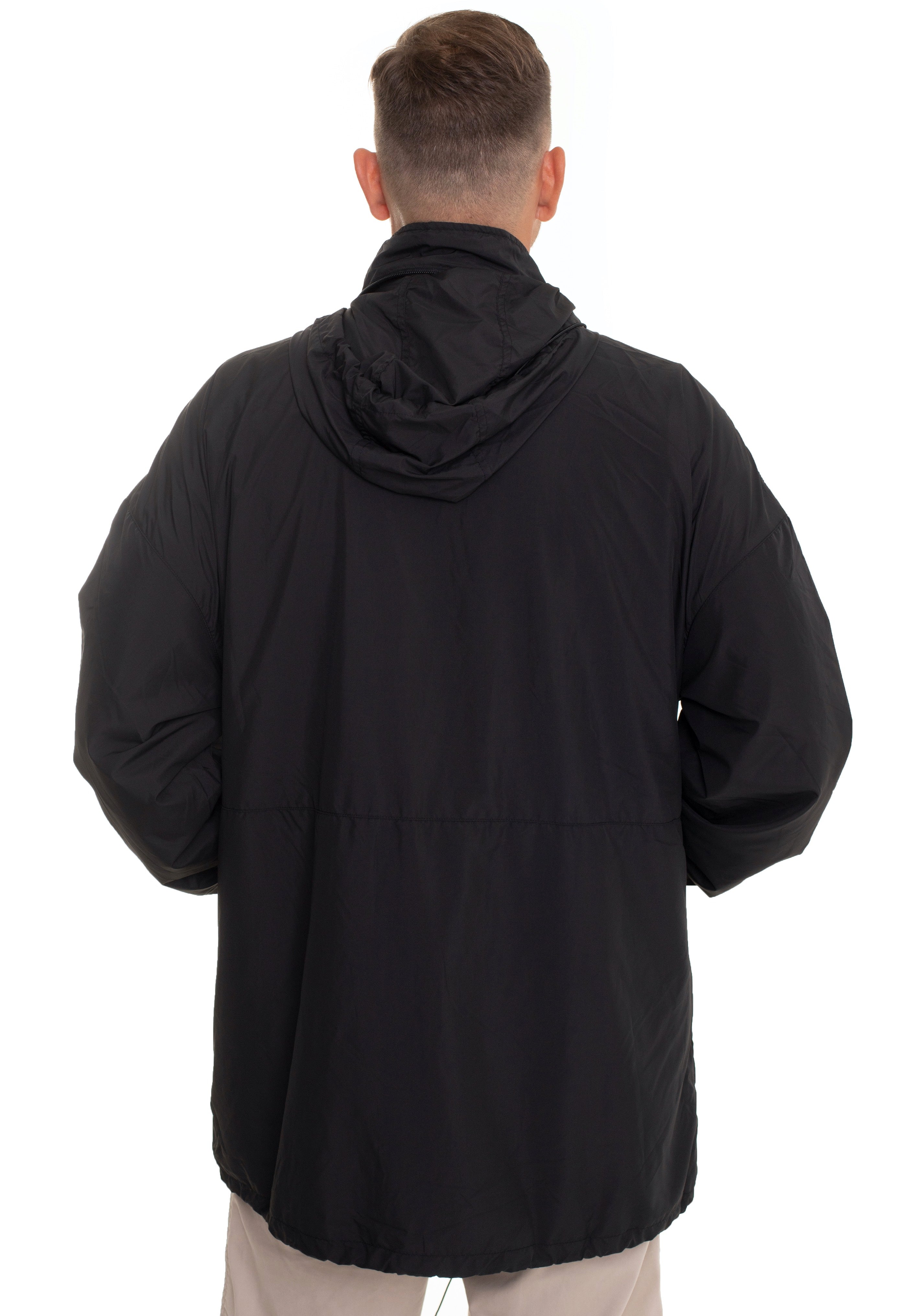 urban-classics-oversized-track-veste-noire-homme image 4