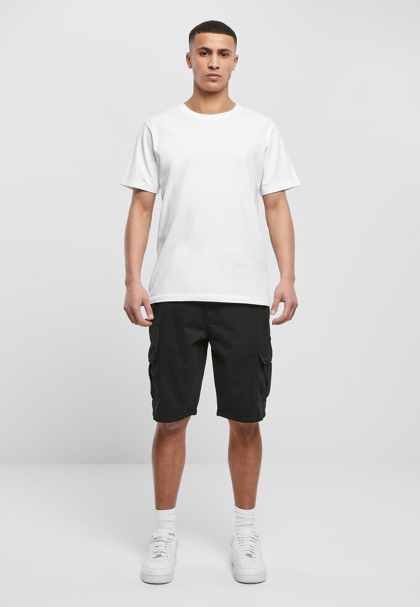 urban-classics-big-cargo-black-short-cargo-noir-coton image 2