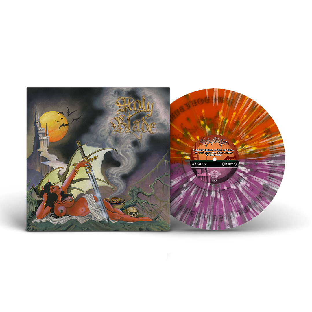 closed-casket-holy-blade-vinyle-lp-purple-orange-splatter image 2