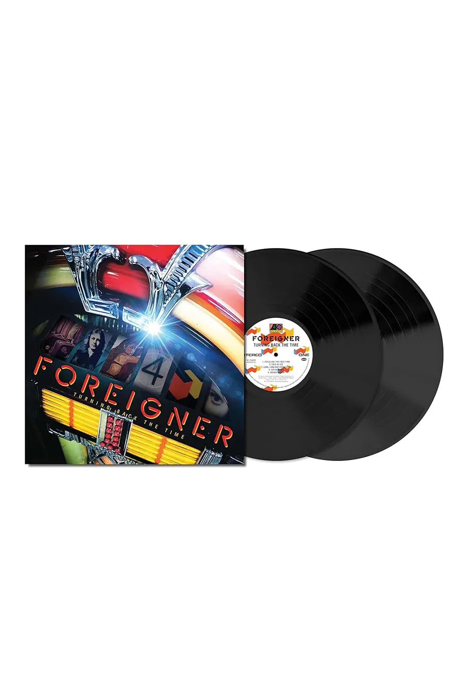 foreigner-turning-back-the-time-double-vinyle-rock-2-lp image 1