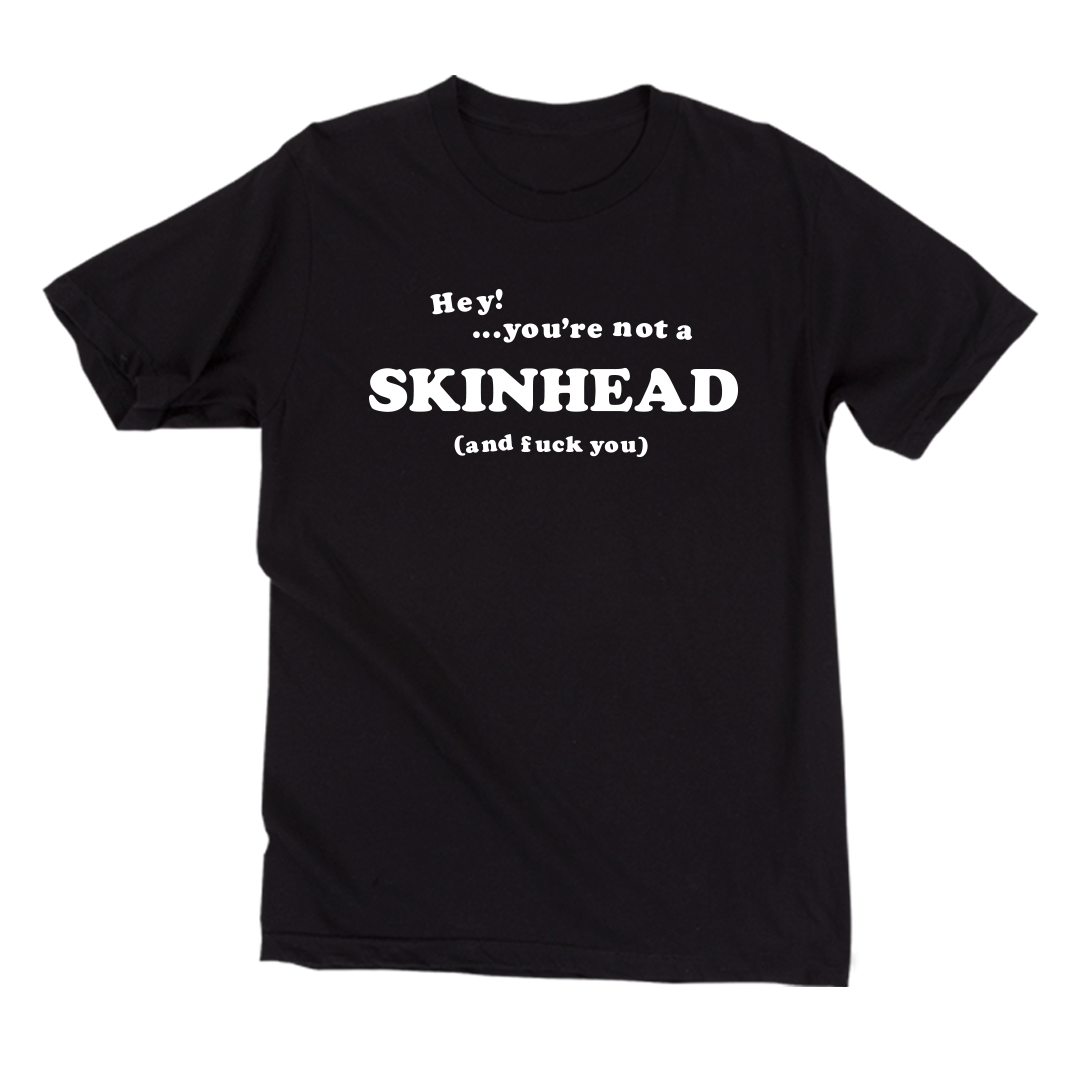 skinhead-you-re-not-a-skinhead-t-shirt-noir image 1