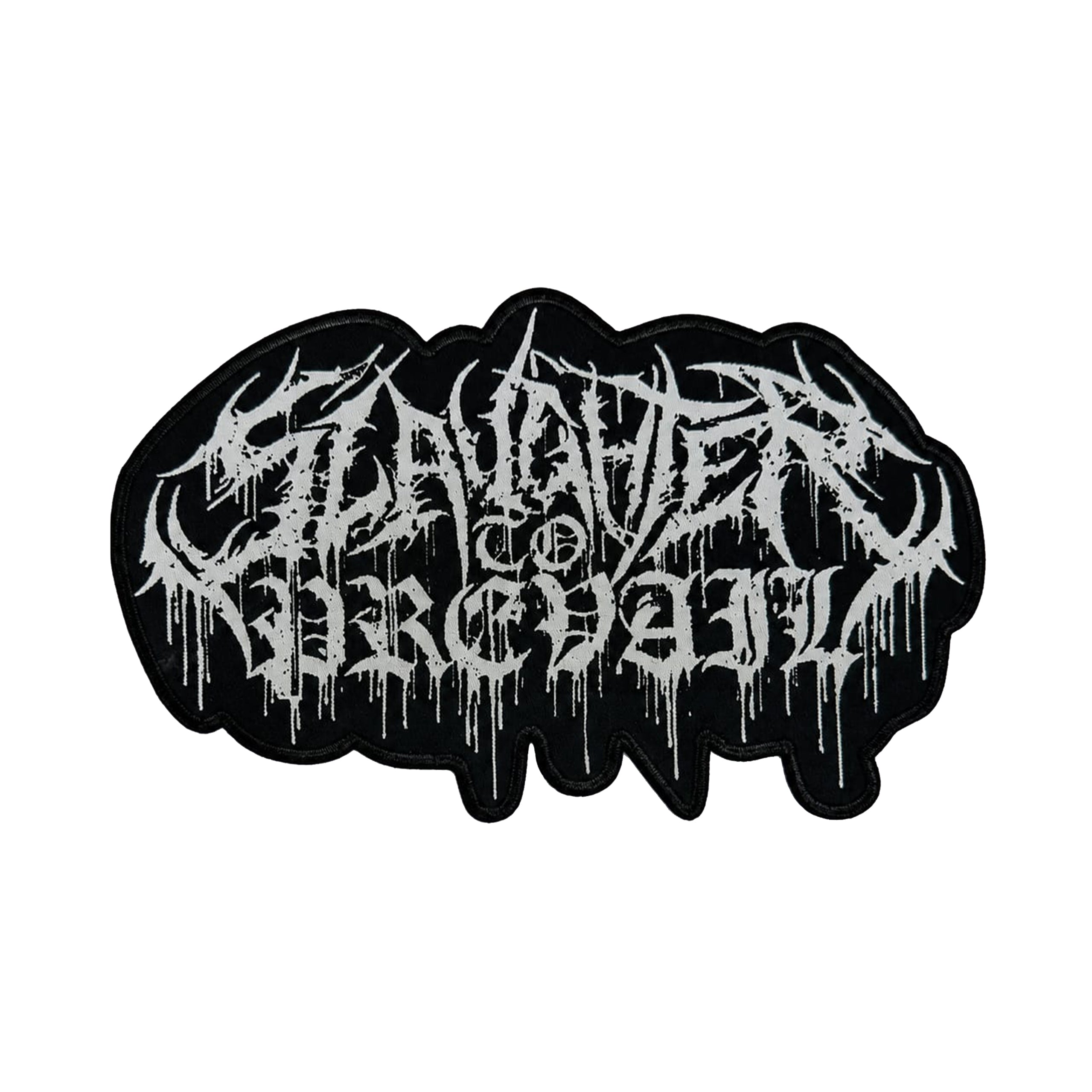 slaughter-to-prevail-logo-cusson-tiss-oversized-bordure-noire-30-cm image 2