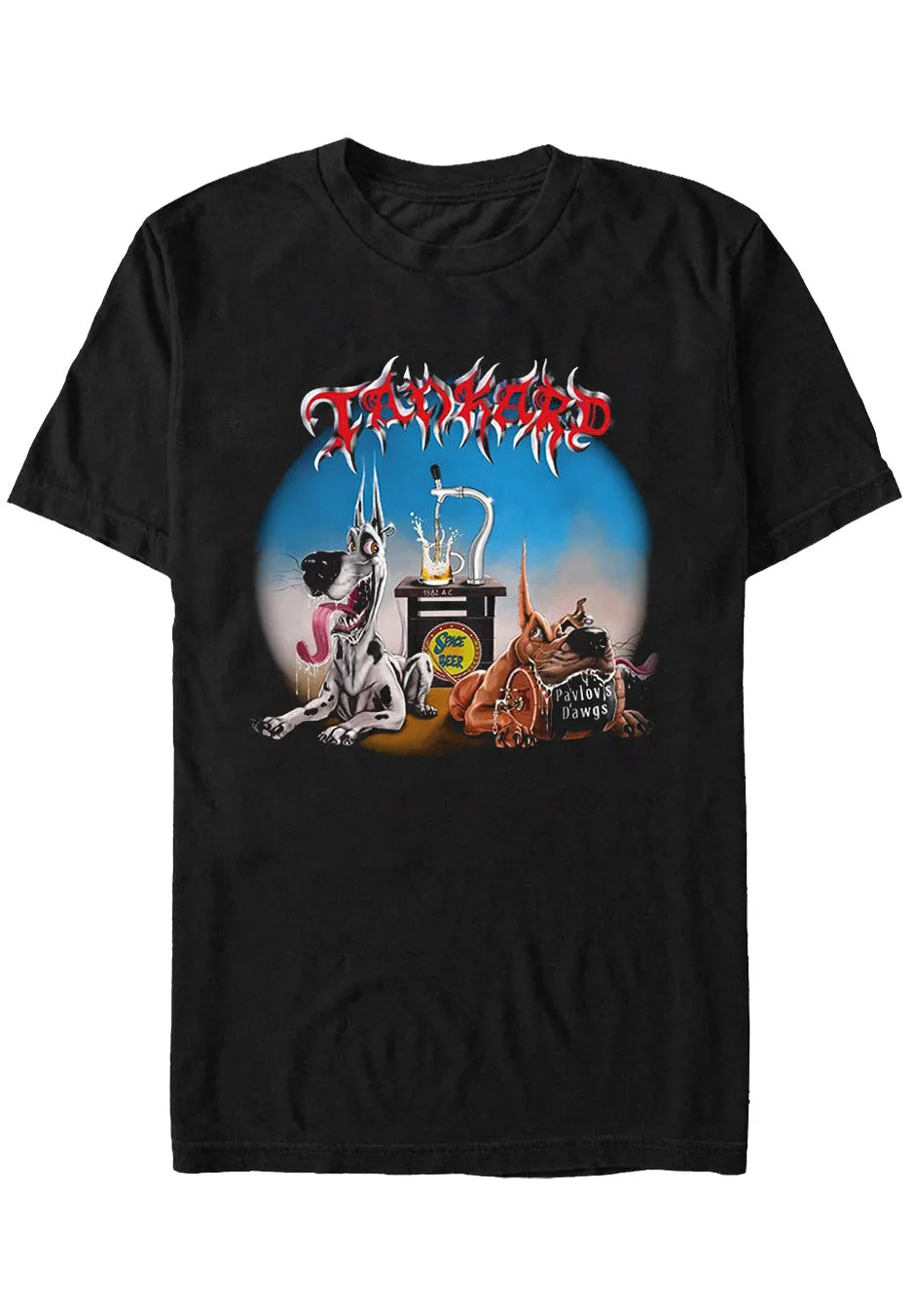 tankard-pavlov-s-dawgs-t-shirt-noir-manches-courtes image 1