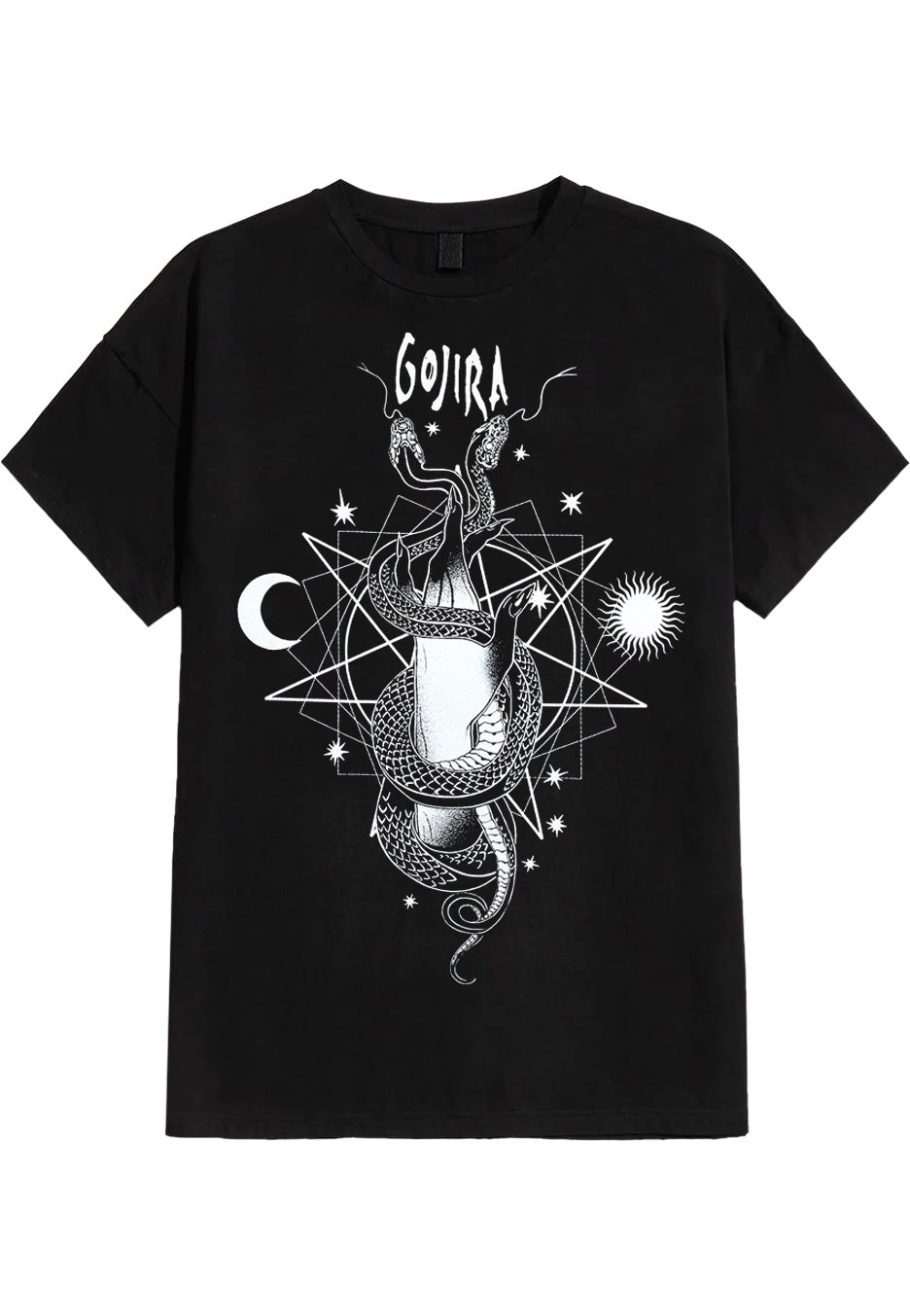 gojira-celestial-snakes-t-shirt-noir-homme-metal image 1