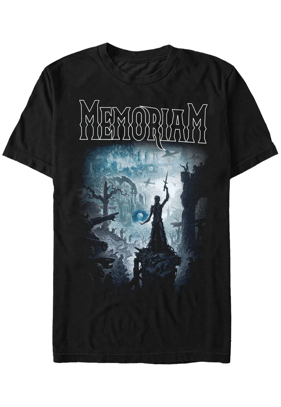 memoriam-to-the-end-t-shirt-noir-homme image 1