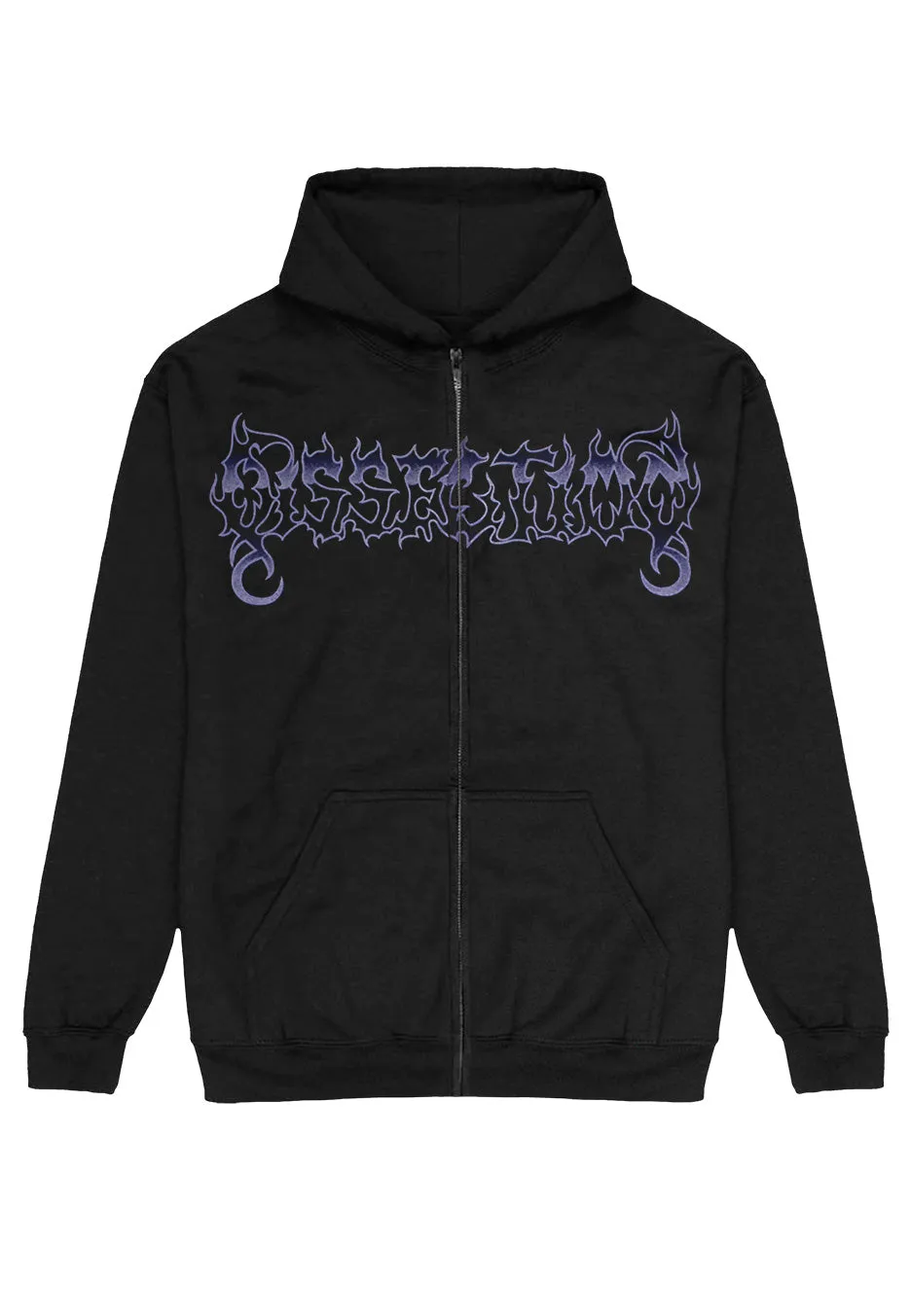 dissection-somberlain-sweat-zipp-noir-death-metal image 1