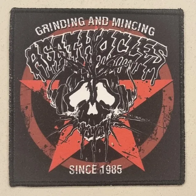 agathocles-grinding-and-mincing-since-1985-patch-petit-cusson-coudre image 1