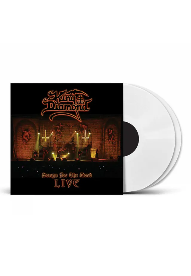 king-diamond-songs-for-the-dead-live-double-vinyle-blanc-heavy-metal image 1