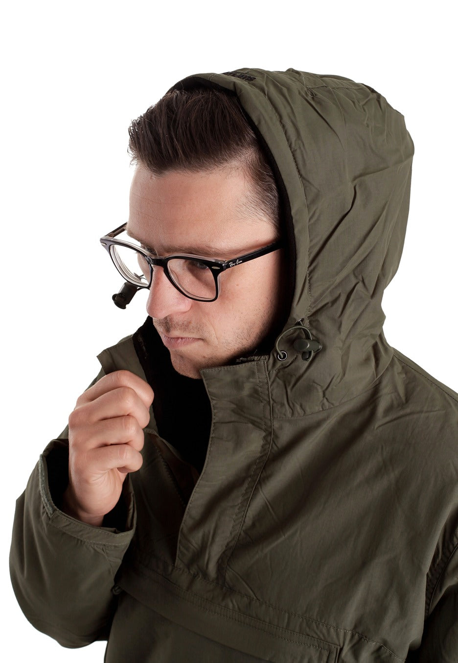 surplus-windbreaker-olive-coupe-vent-vert-homme image 4