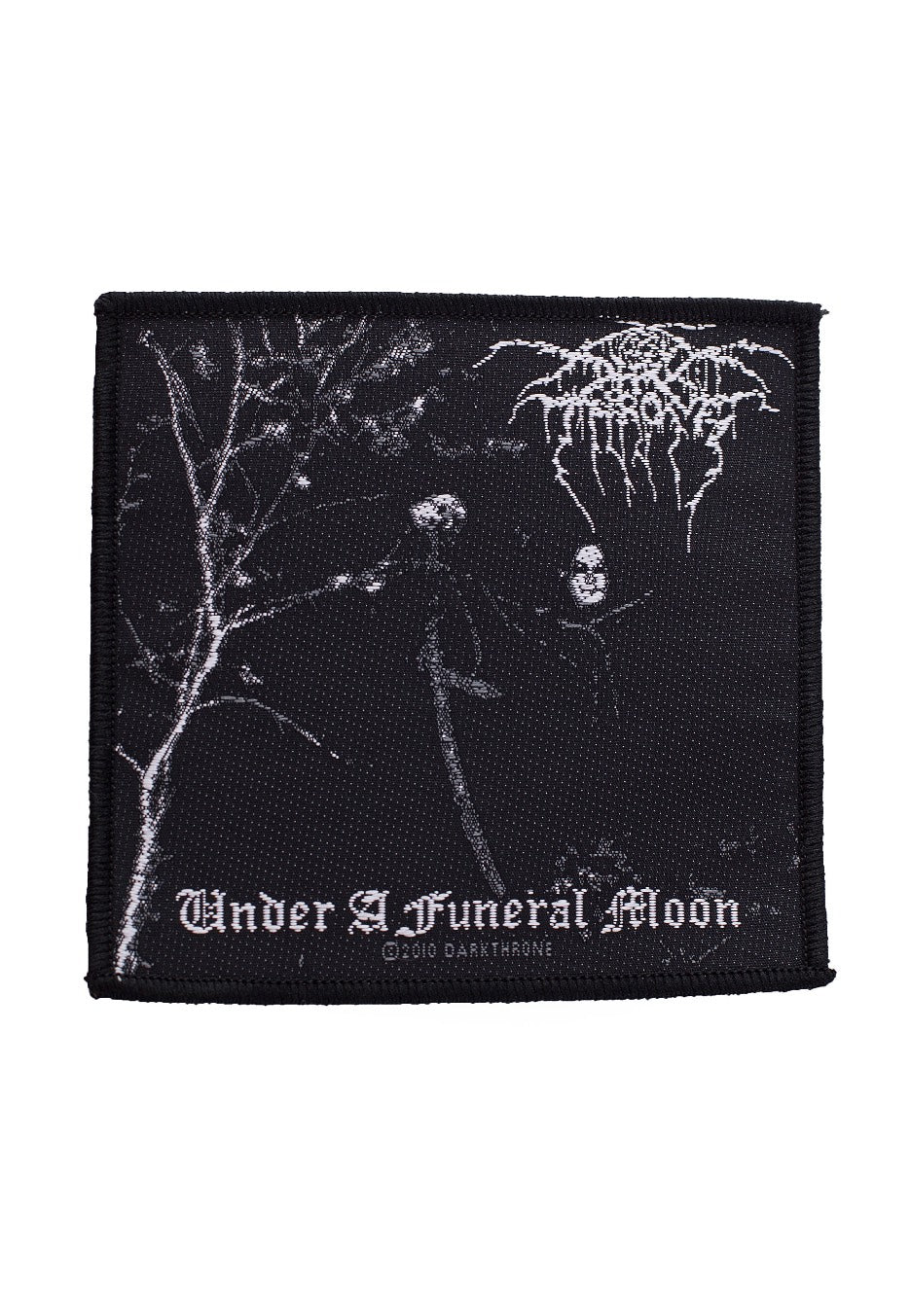 darkthrone-under-a-funeral-moon-patch-cusson-noir-taille-unique image 1
