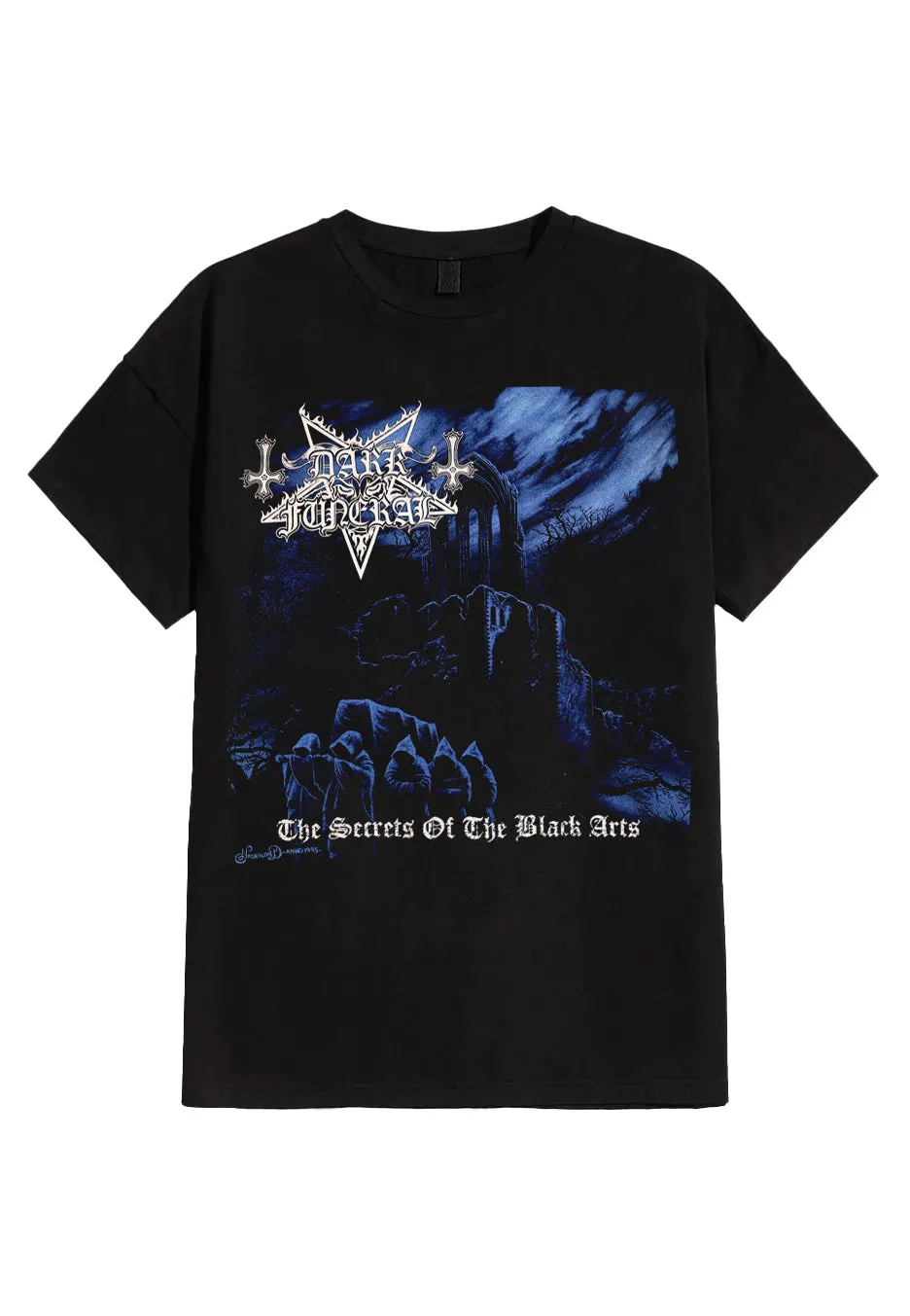 dark-funeral-secrets-of-the-black-arts-t-shirt-noir-m image 1