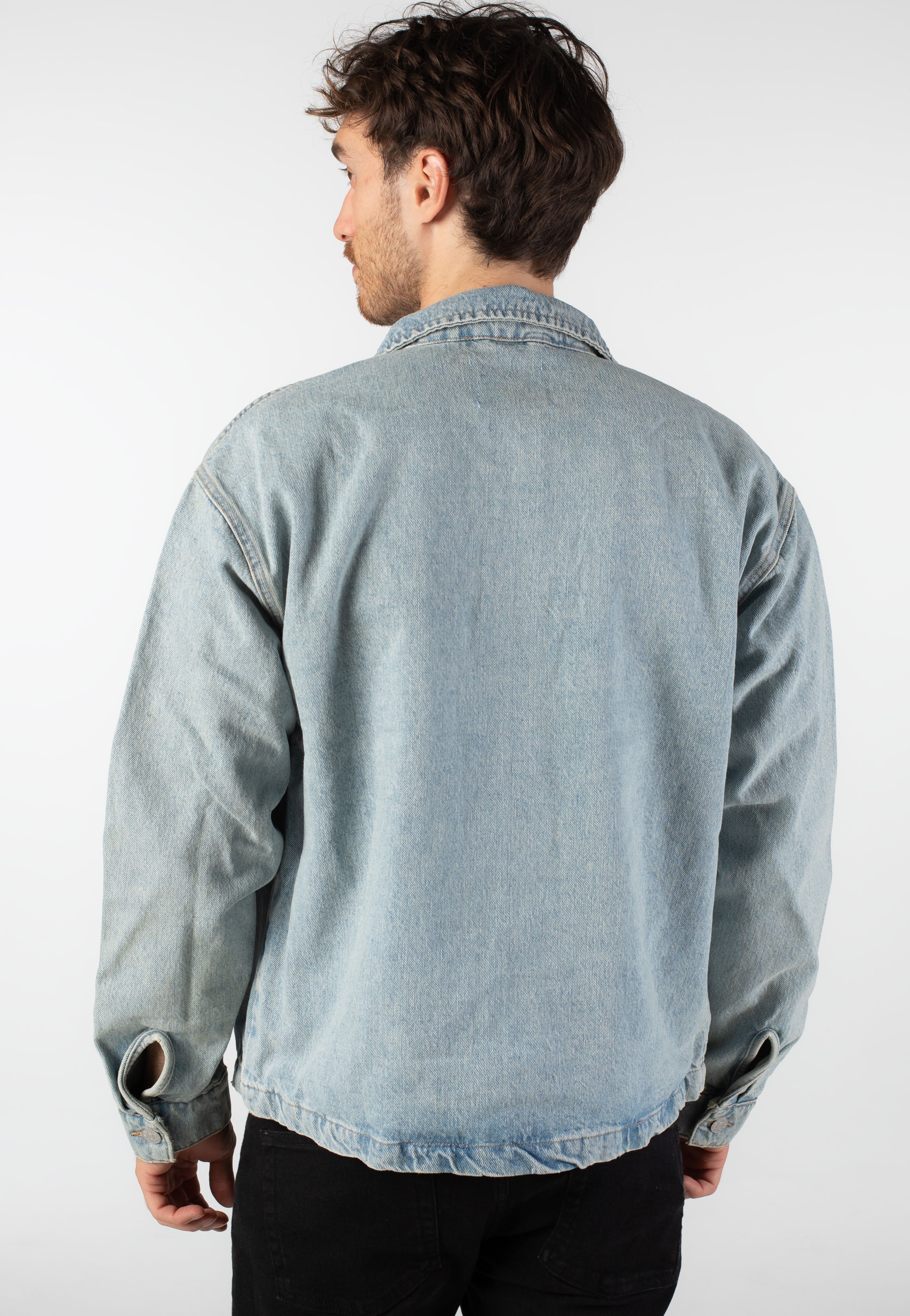 only-sons-sprick-box-veste-en-jean-bleu-medium-homme image 2