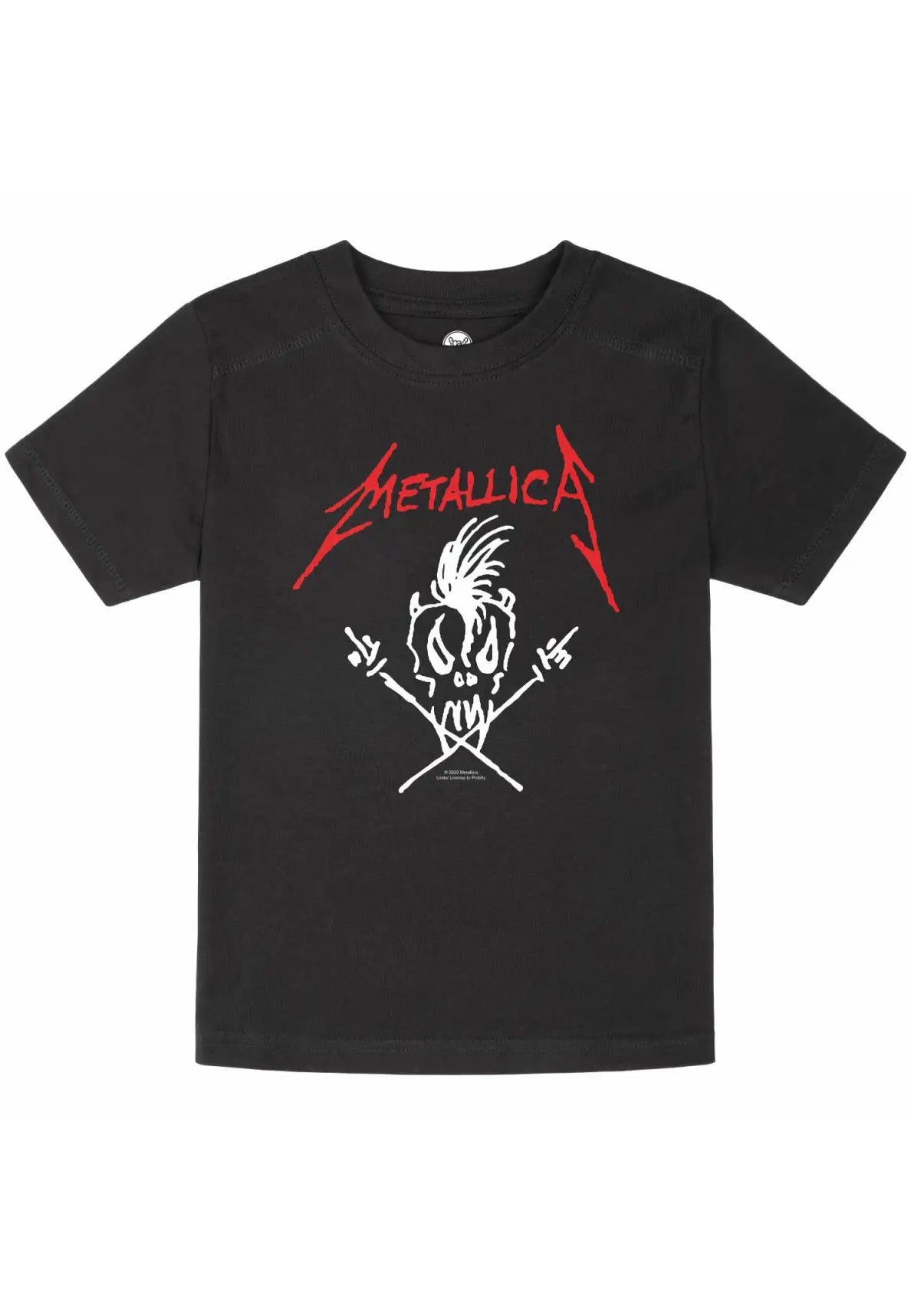 metallica-scary-guy-kids-t-shirt-noir-manche-courte-116 image 1