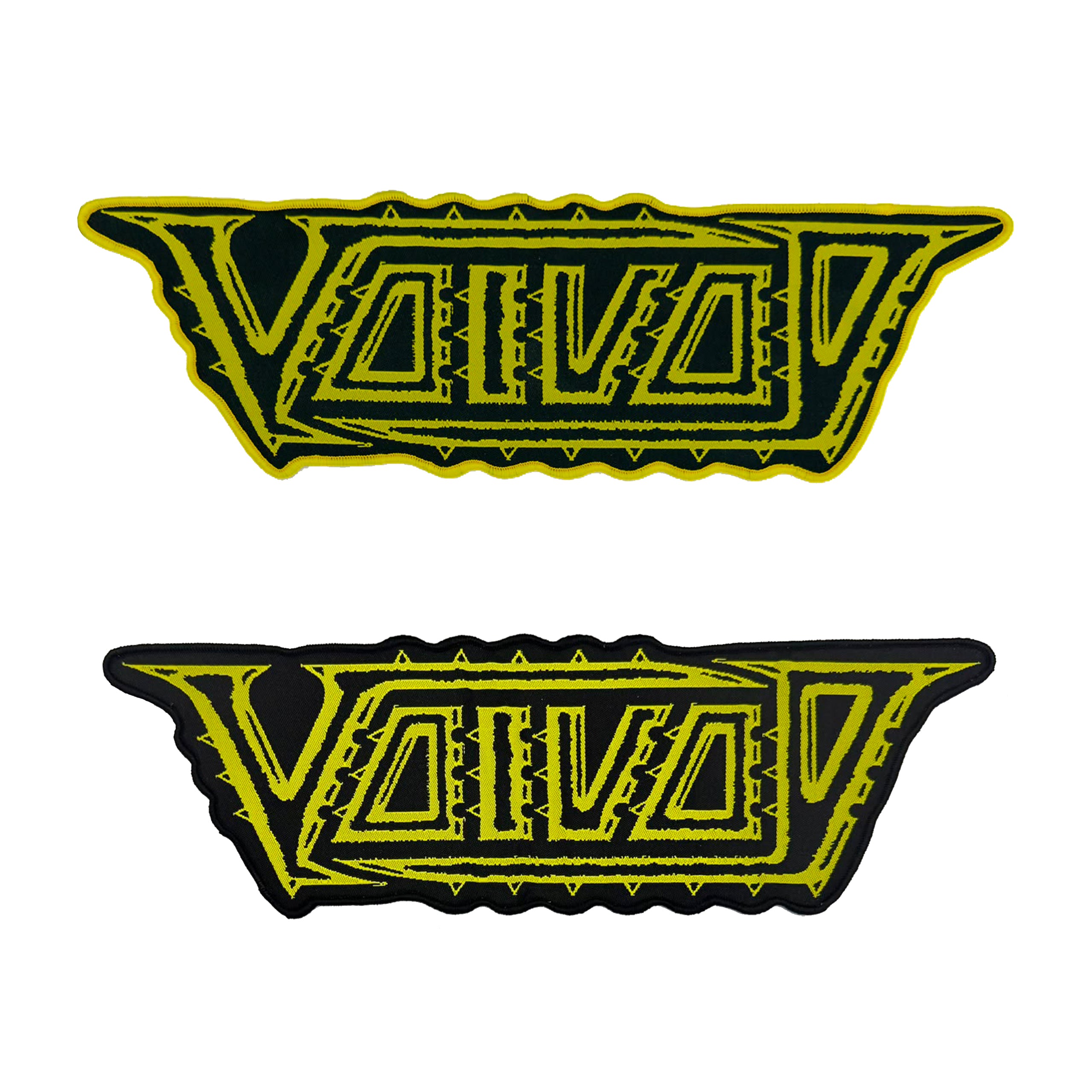 voivod-logo-cusson-tiss-oversized-bordure-noire-30-cm image 1