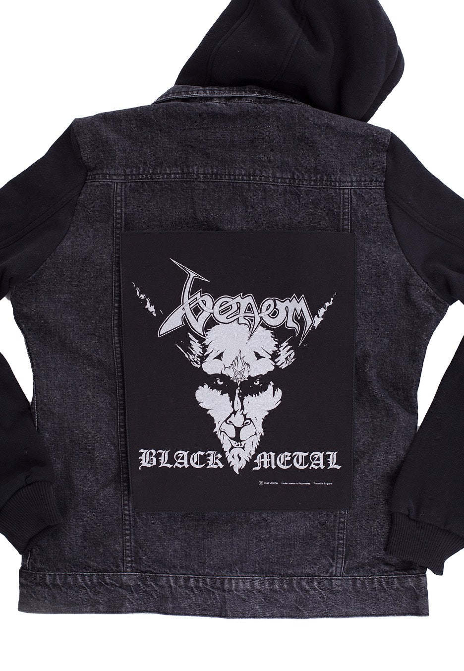 venom-black-metal-backpatch-dos-noir-polyester image 2