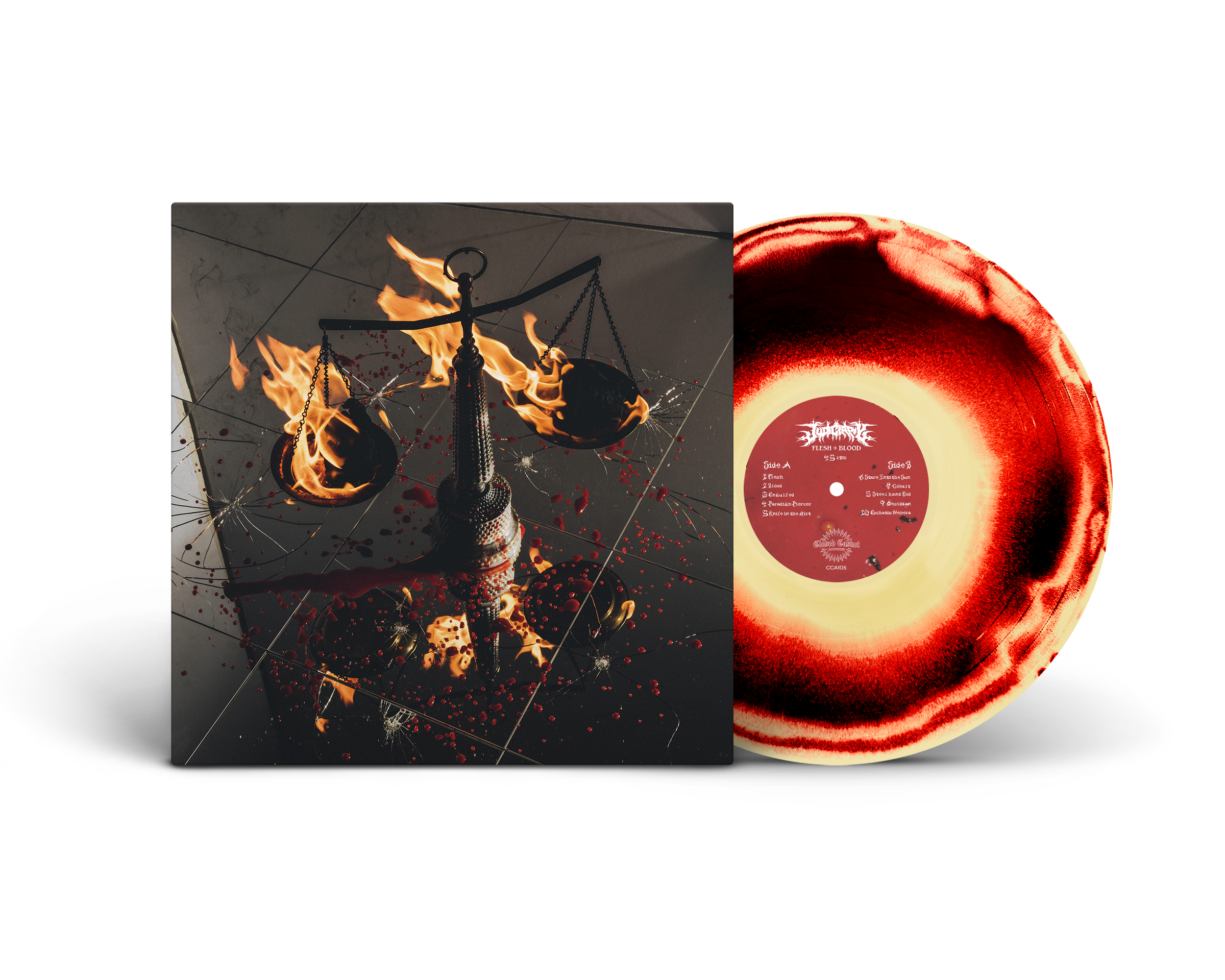 judiciary-flesh-blood-vinyle-lp-silver-splatter-hardcore image 4