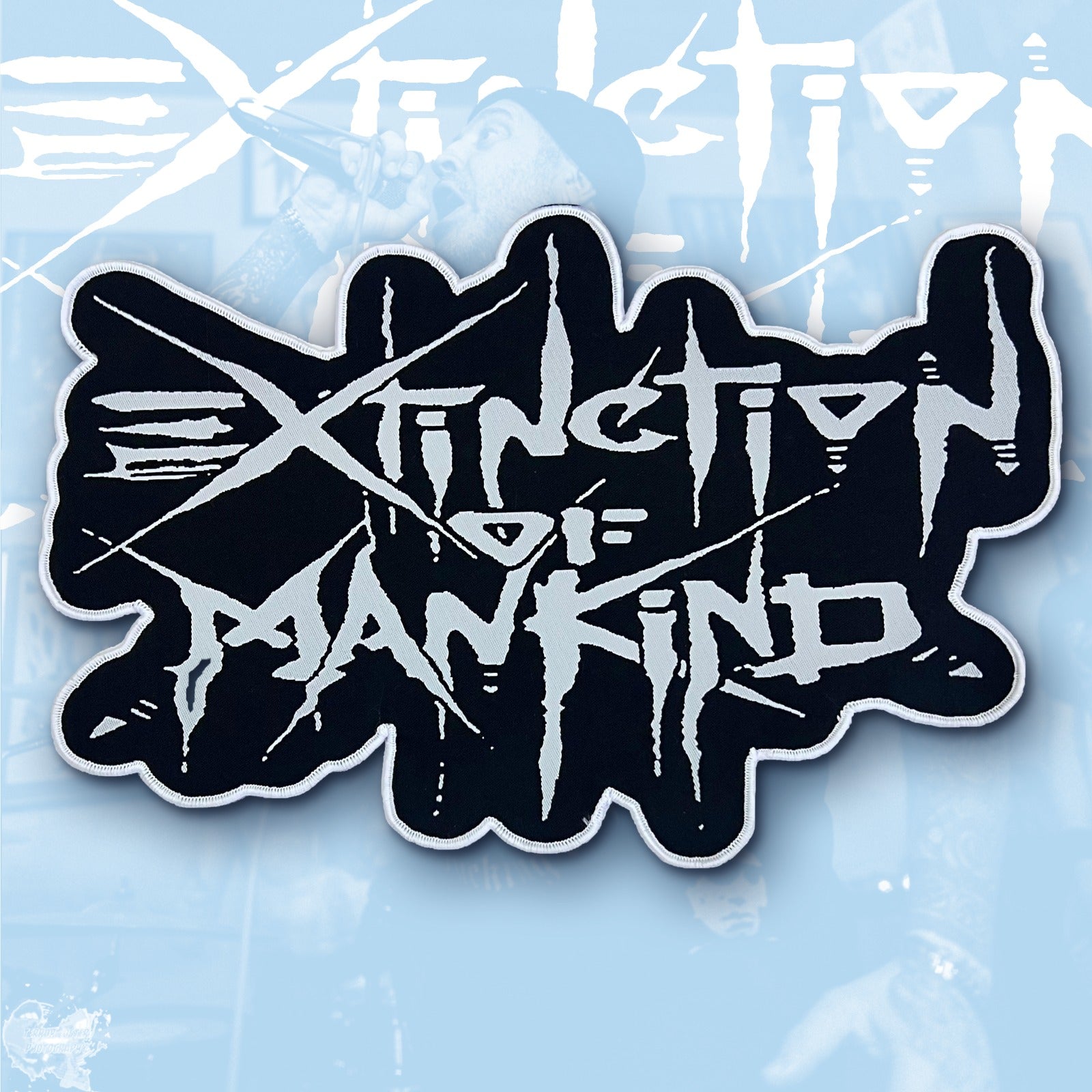 extinction-of-mankind-logo-patch-tiss-oversize-noir-30-cm image 4
