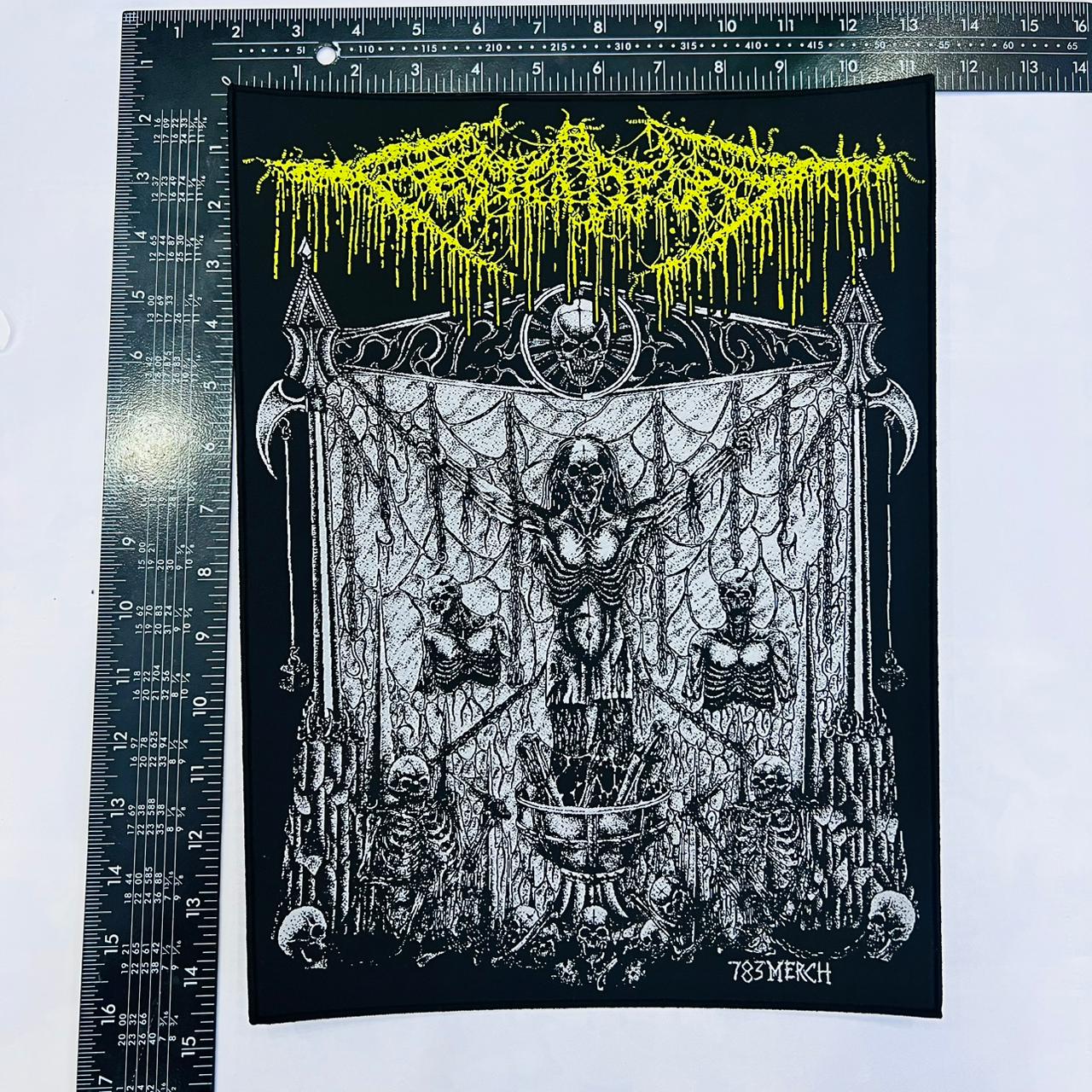 festerdecay-disintegration-of-organs-backpatch-bord-noir image 3