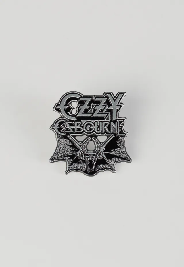 ozzy-osbourne-bat-pin-s-badge-m-tal-taille-unique image 1