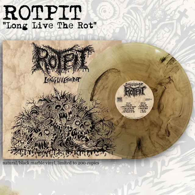 rotpit-long-live-the-rot-lp-vinyle-marbr-ltd-100 image 1