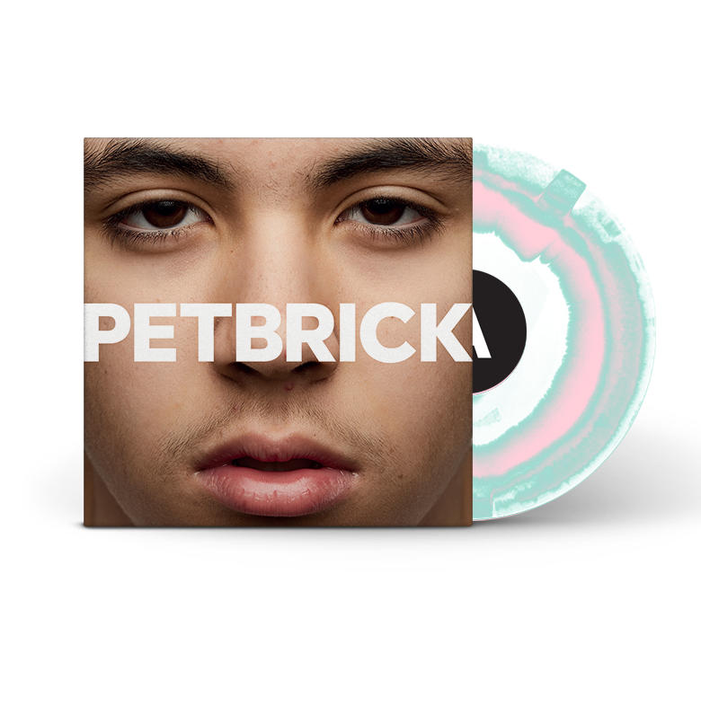 petbrick-i-vinyle-lp-rose-bleu-blanc-merge-hardcore image 2
