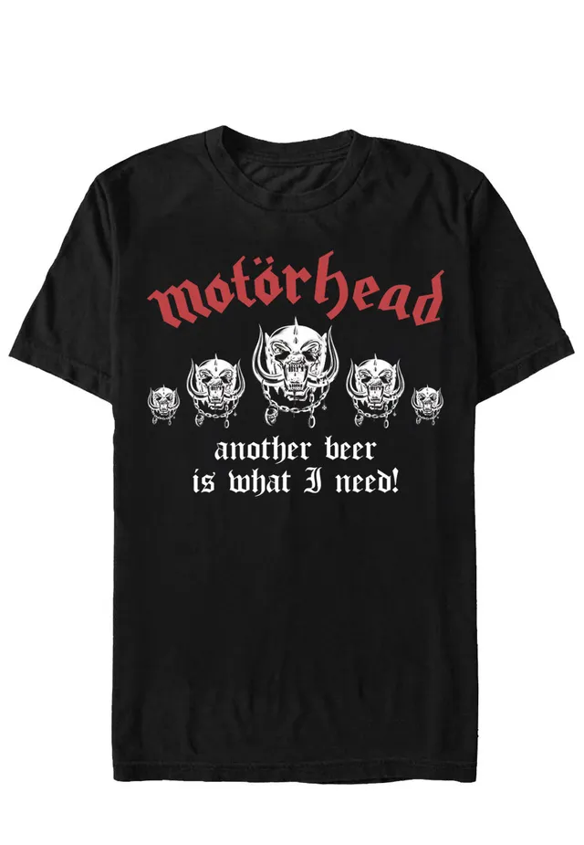 mot-rhead-another-beer-t-shirt-noir-homme-metal image 1