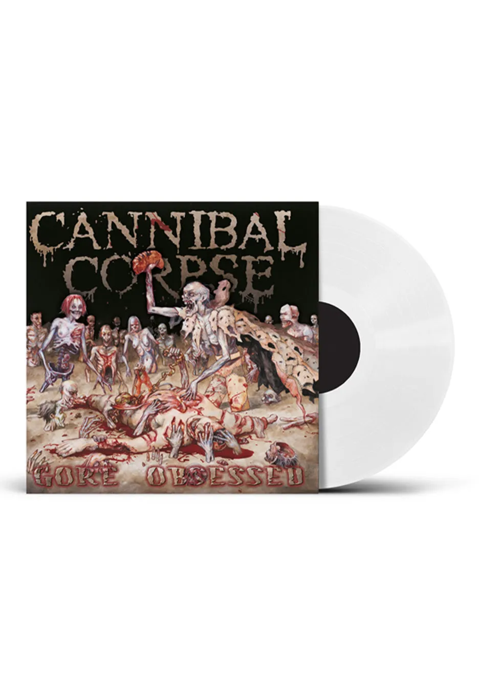 cannibal-corpse-gore-obsessed-vinyle-blanc-limit image 1