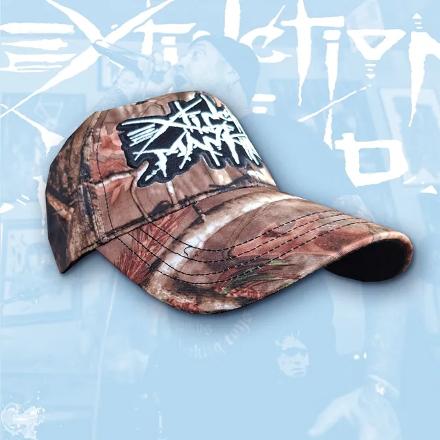 extinction-of-mankind-logo-casquette-baseball-camo-phosphorescente image 1