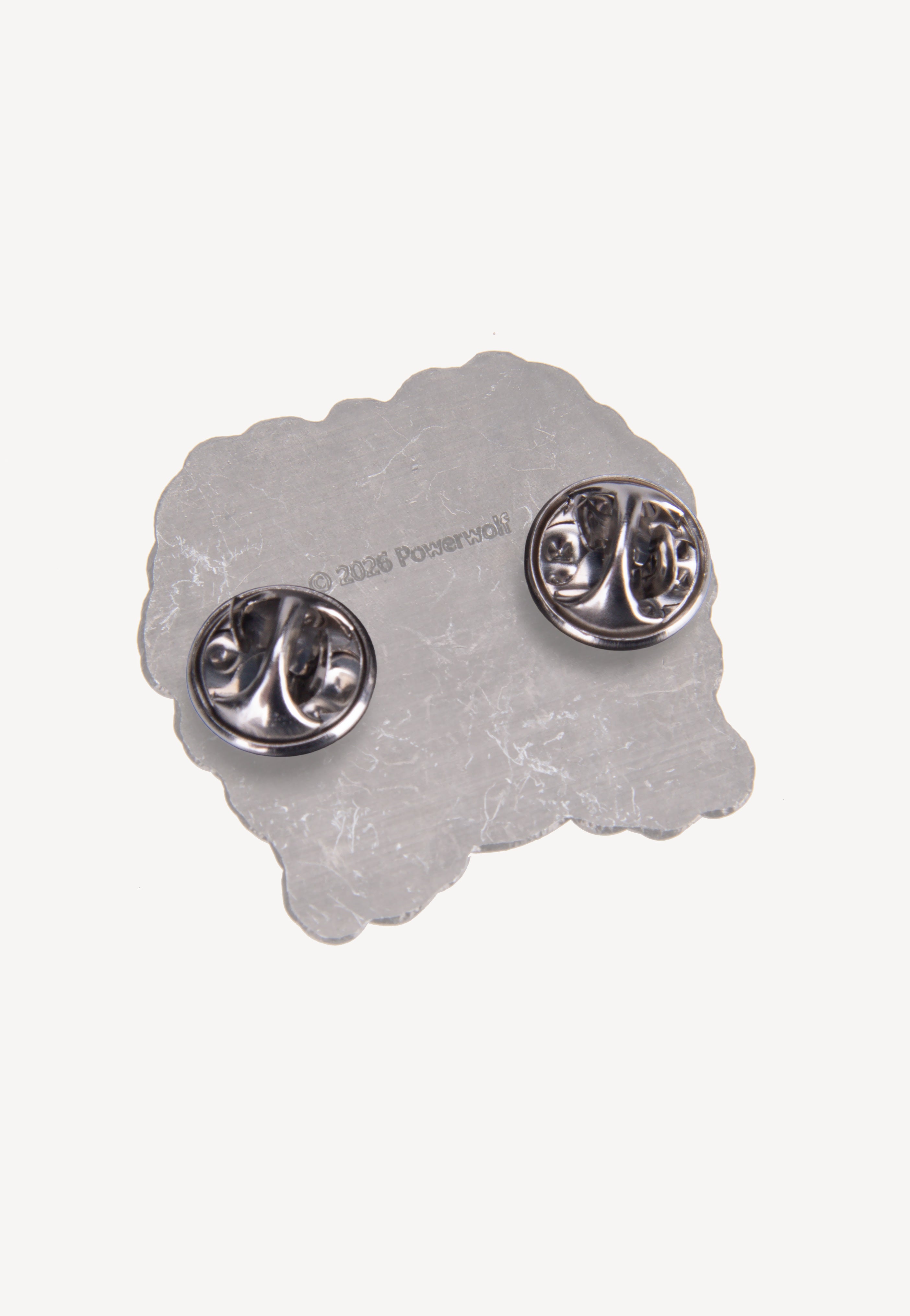 powerwolf-crest-pin-gris-m-tal-power-metal image 2