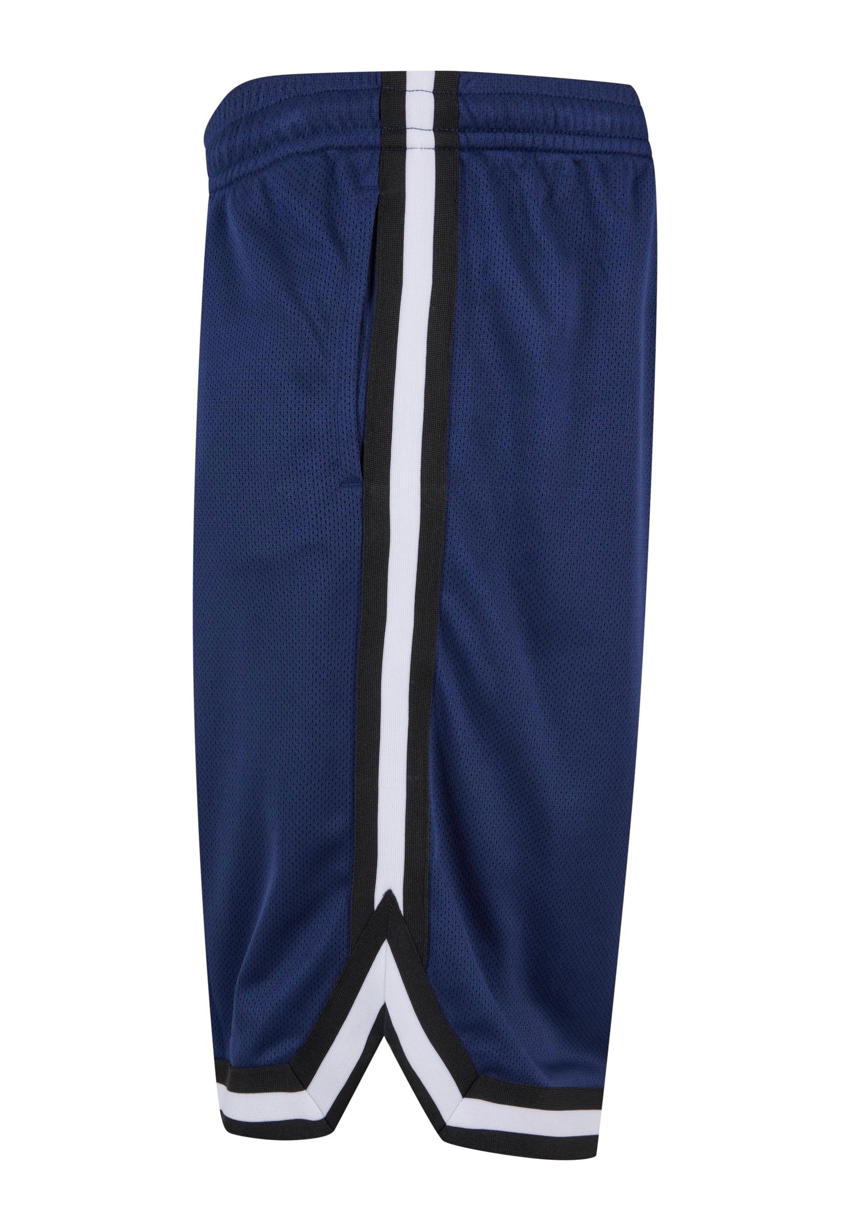 urban-classics-stripes-mesh-short-bleu-m image 7