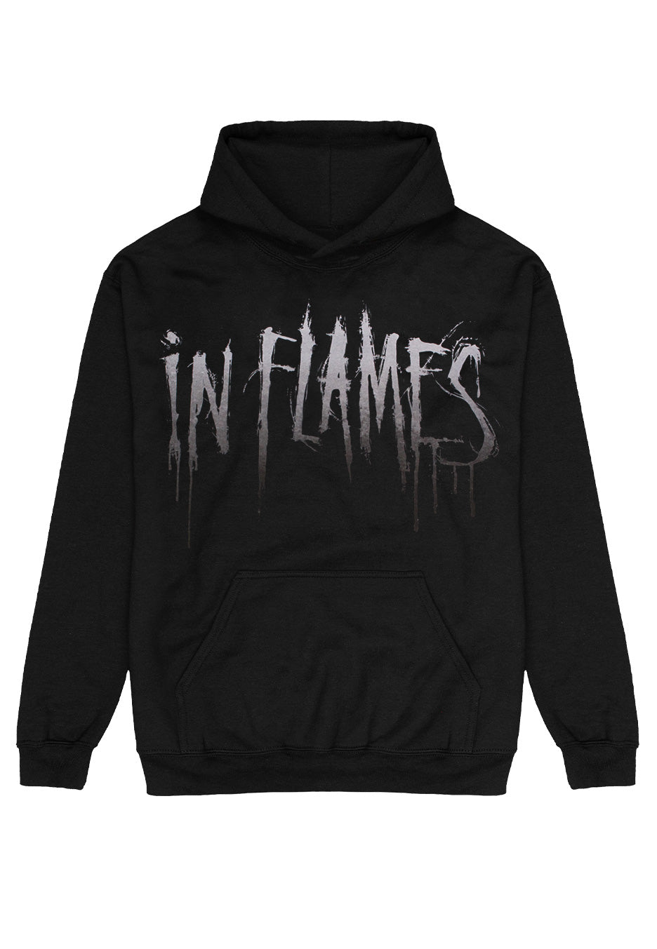 in-flames-jester-drip-hoodie-sweat-capuche-noir-death-metal image 1