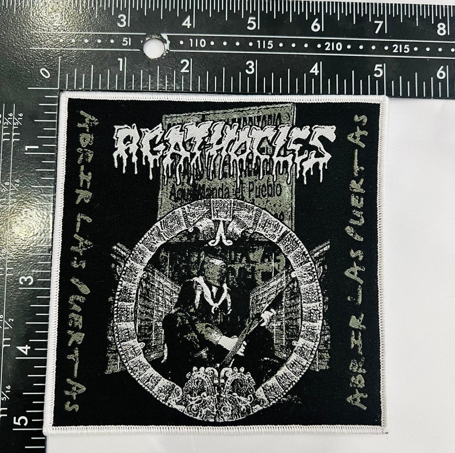 agathocles-abrir-las-puertas-patch-tiss-coudre-grindcore image 5