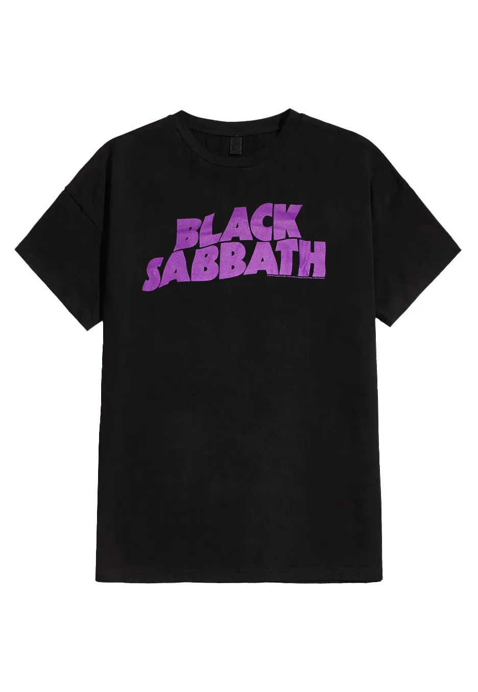 black-sabbath-logo-t-shirt-noir-taille-m-hard-rock image 1