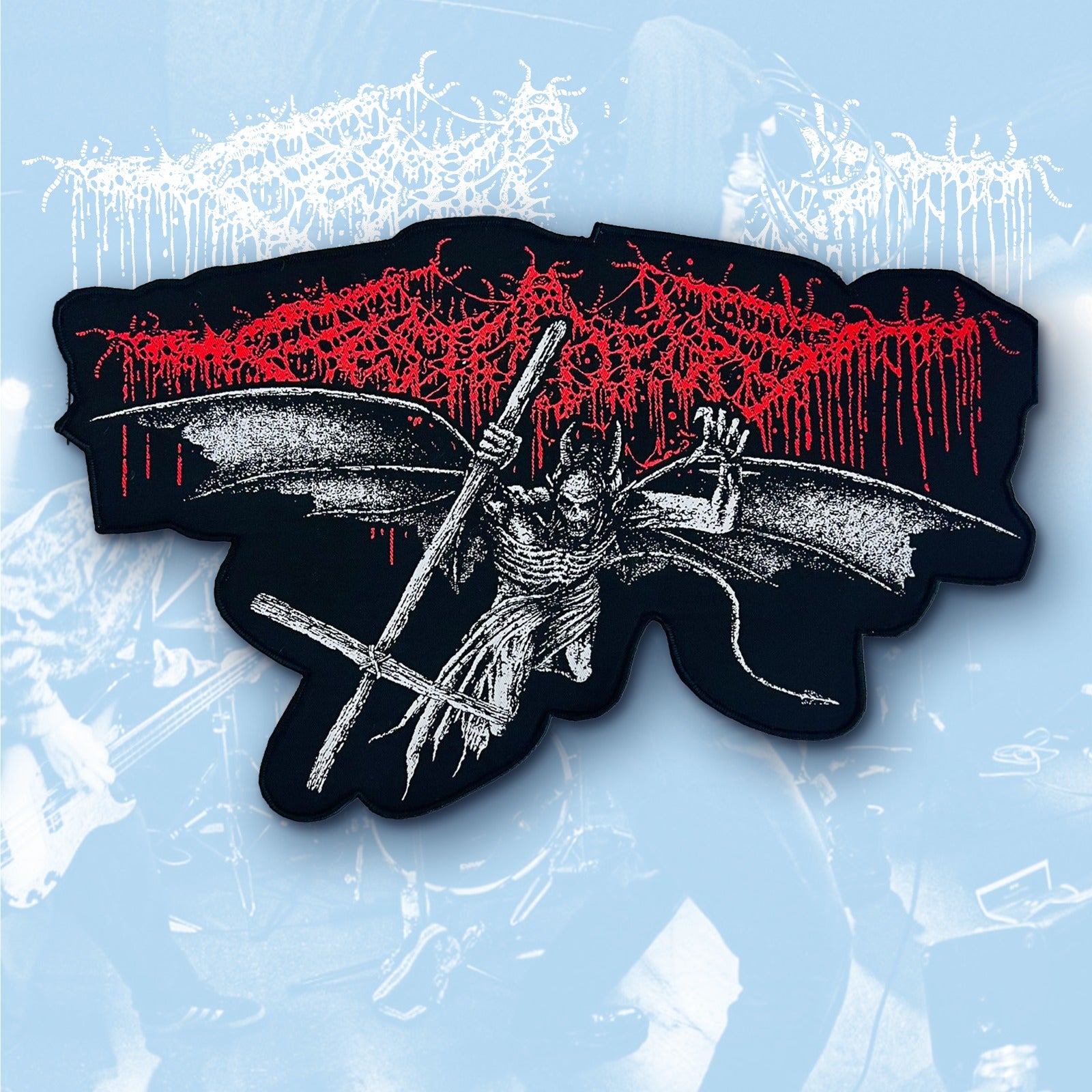 festerdecay-fall-in-grind-patch-tiss-oversized-bordure-noire image 2