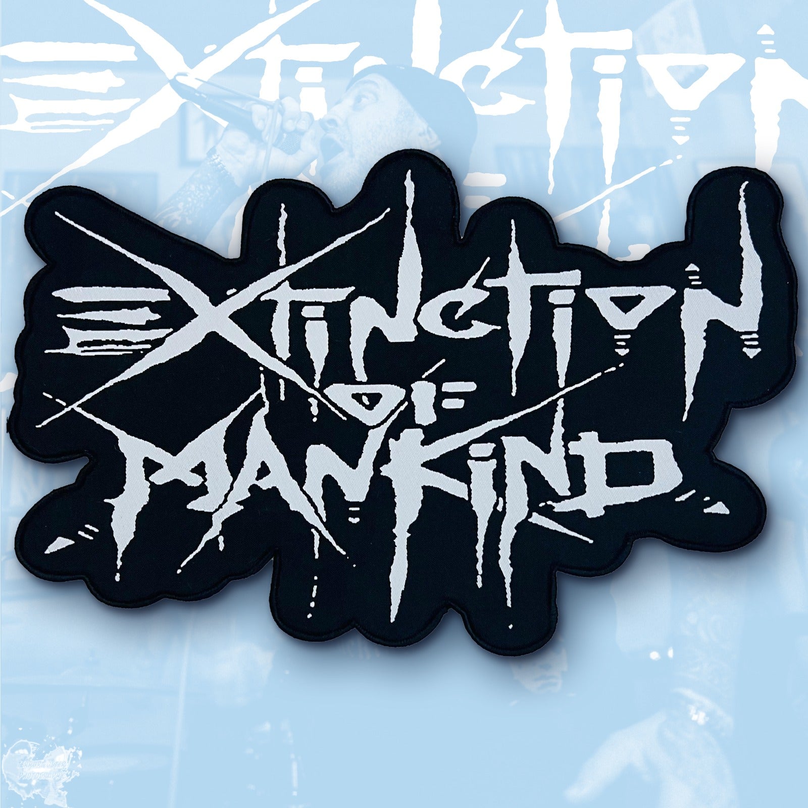 extinction-of-mankind-logo-patch-tiss-oversize-noir-30-cm image 2