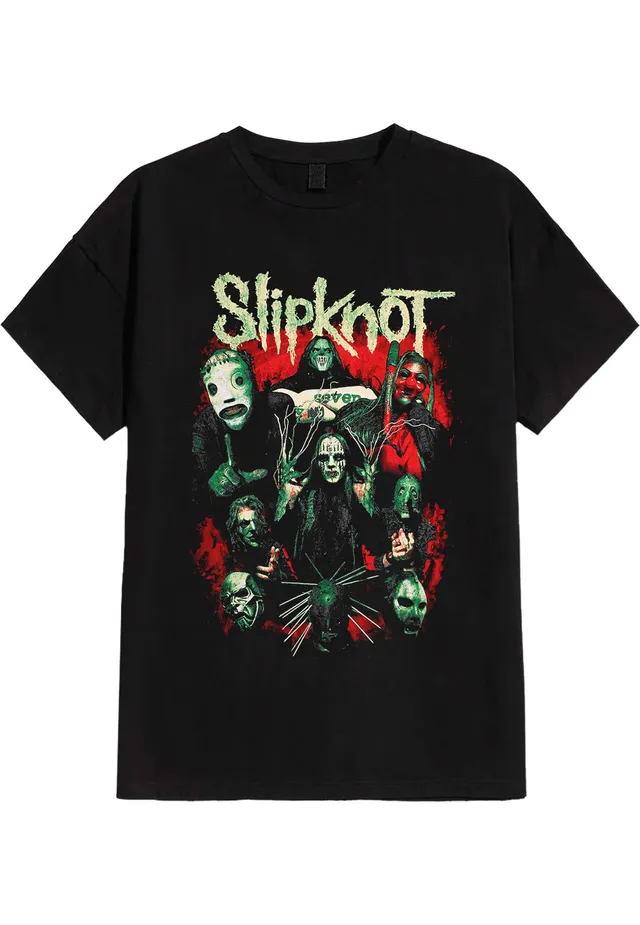 slipknot-come-play-dying-t-shirt-homme-noir-taille-m image 1