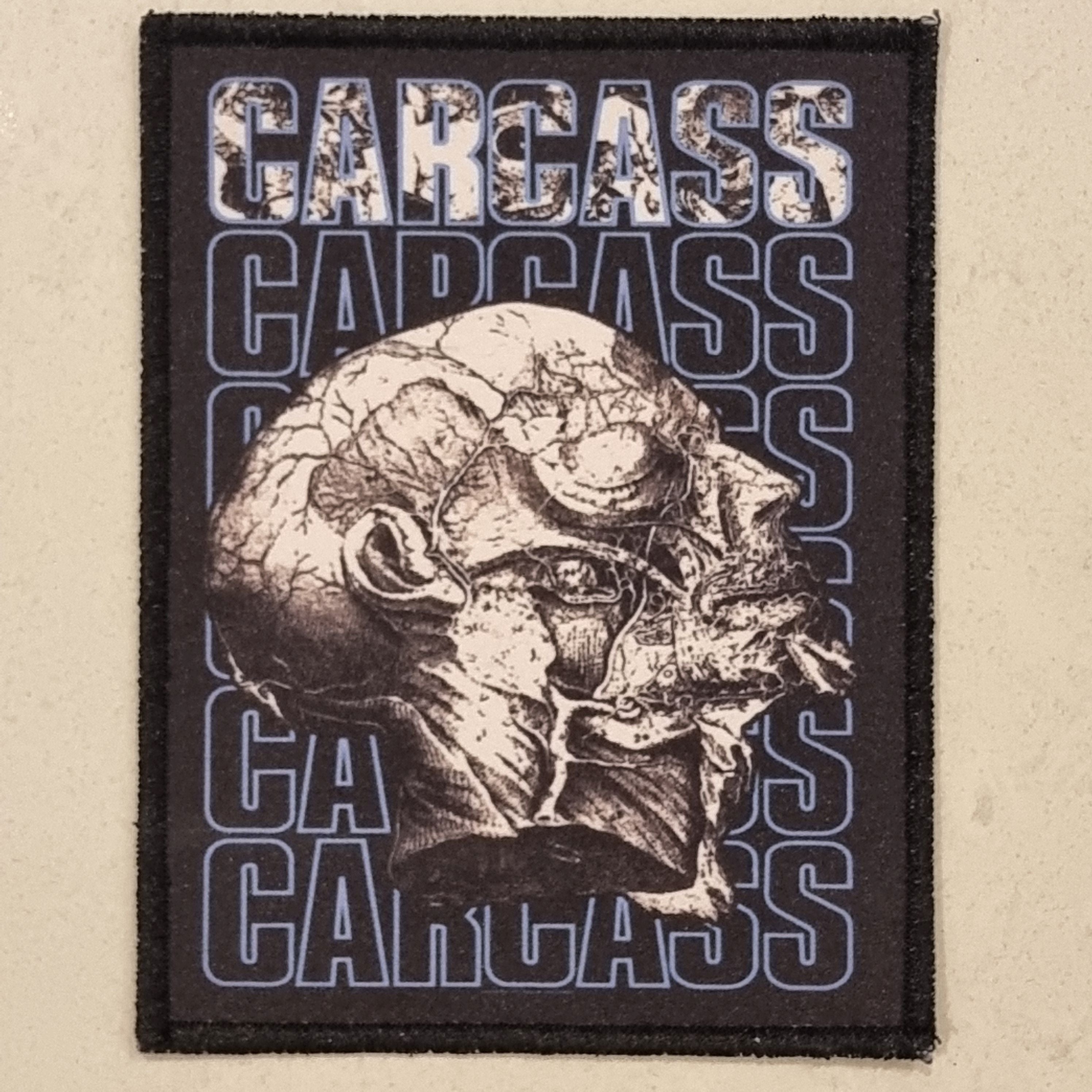 carcass-necro-head-patch-petit-cusson-tiss image 1