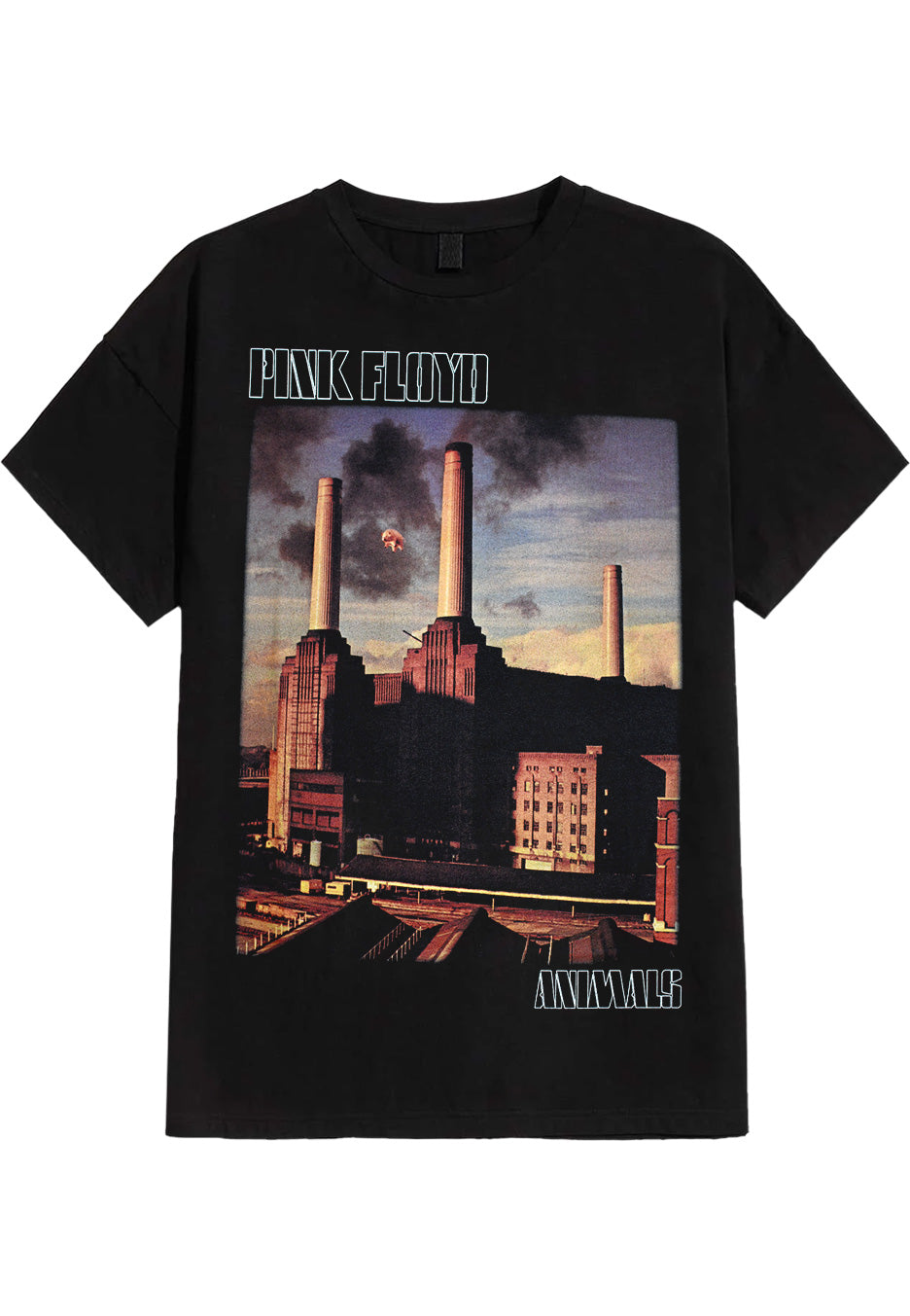 afm-pink-floyd-animals-poster-t-shirt-noir-s-xxl image 1