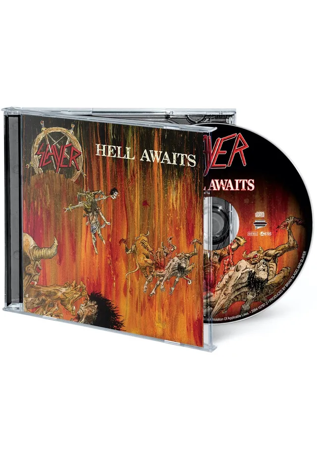 slayer-hell-awaits-cd-thrash-metal-metal-blade image 1