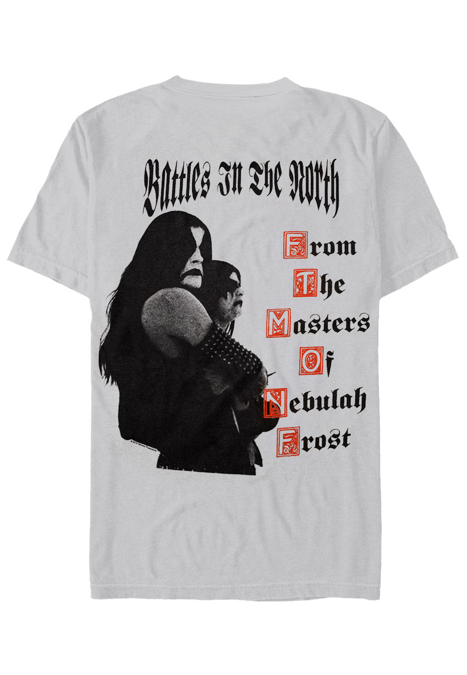 immortal-battles-in-the-north-t-shirt-metal-homme-gris image 2