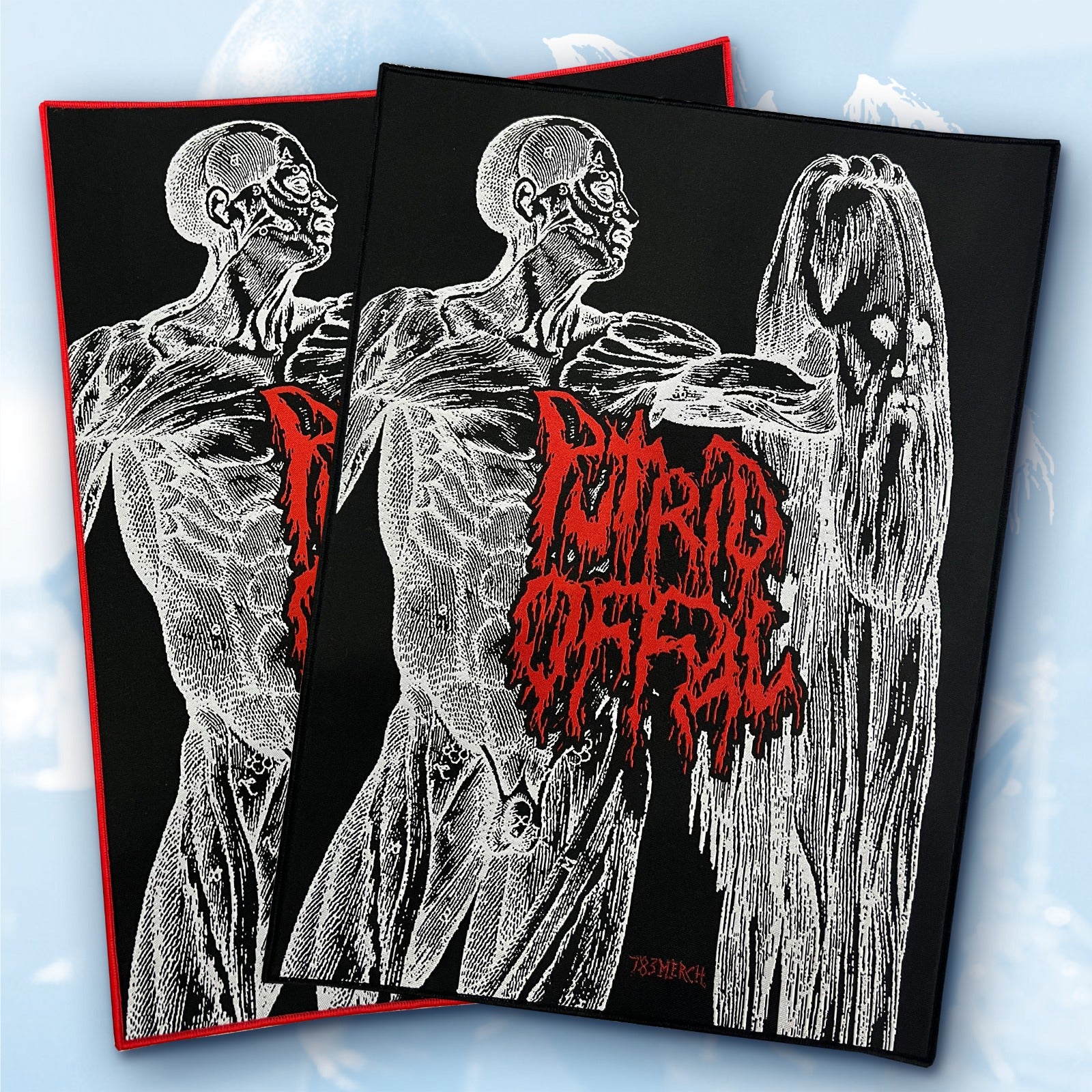 putrid-offal-skinned-backpatch-tiss-bordure-noire image 1