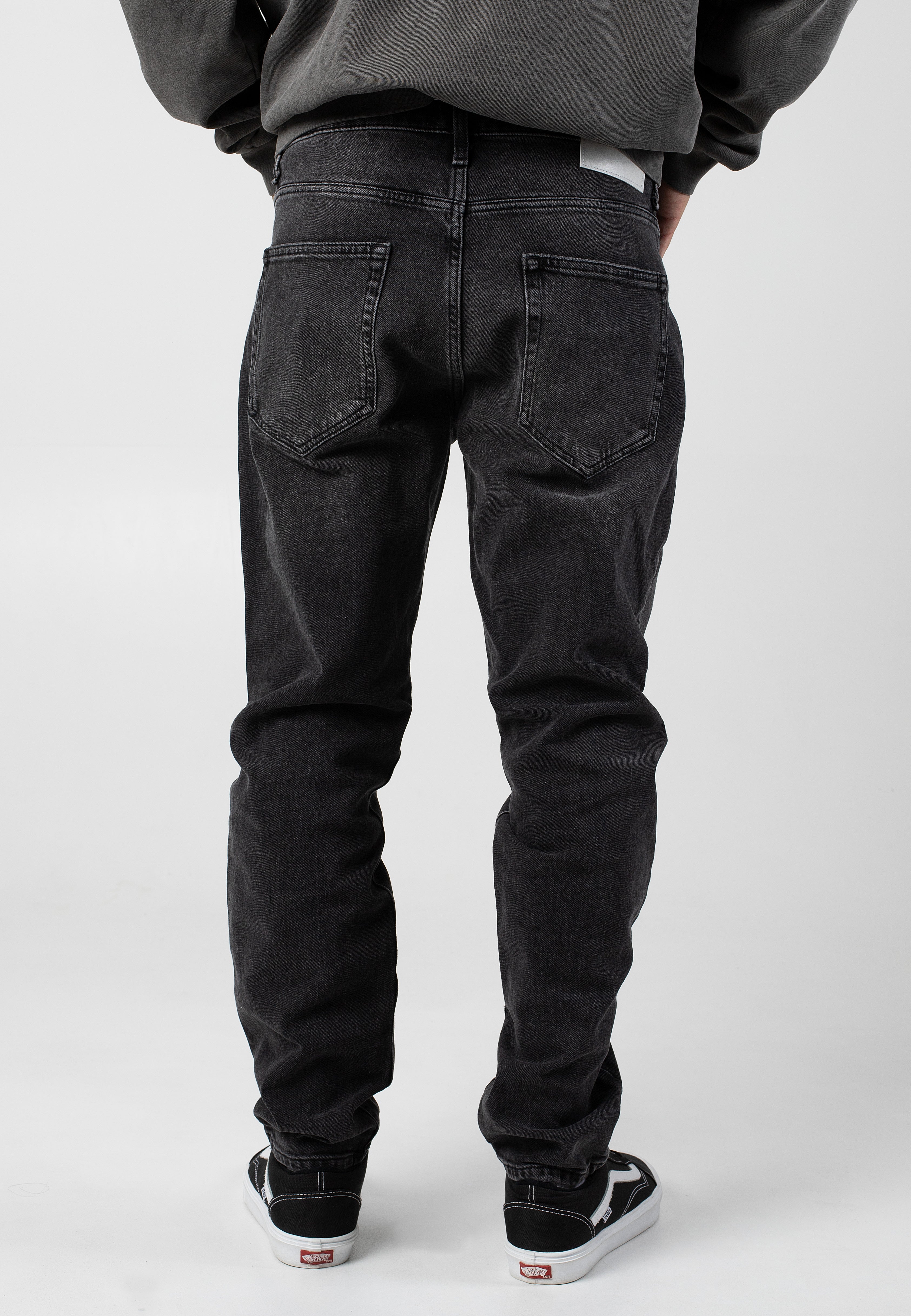 only-sons-yoke-tapered-jean-noir-black-denim-w32-l32 image 5