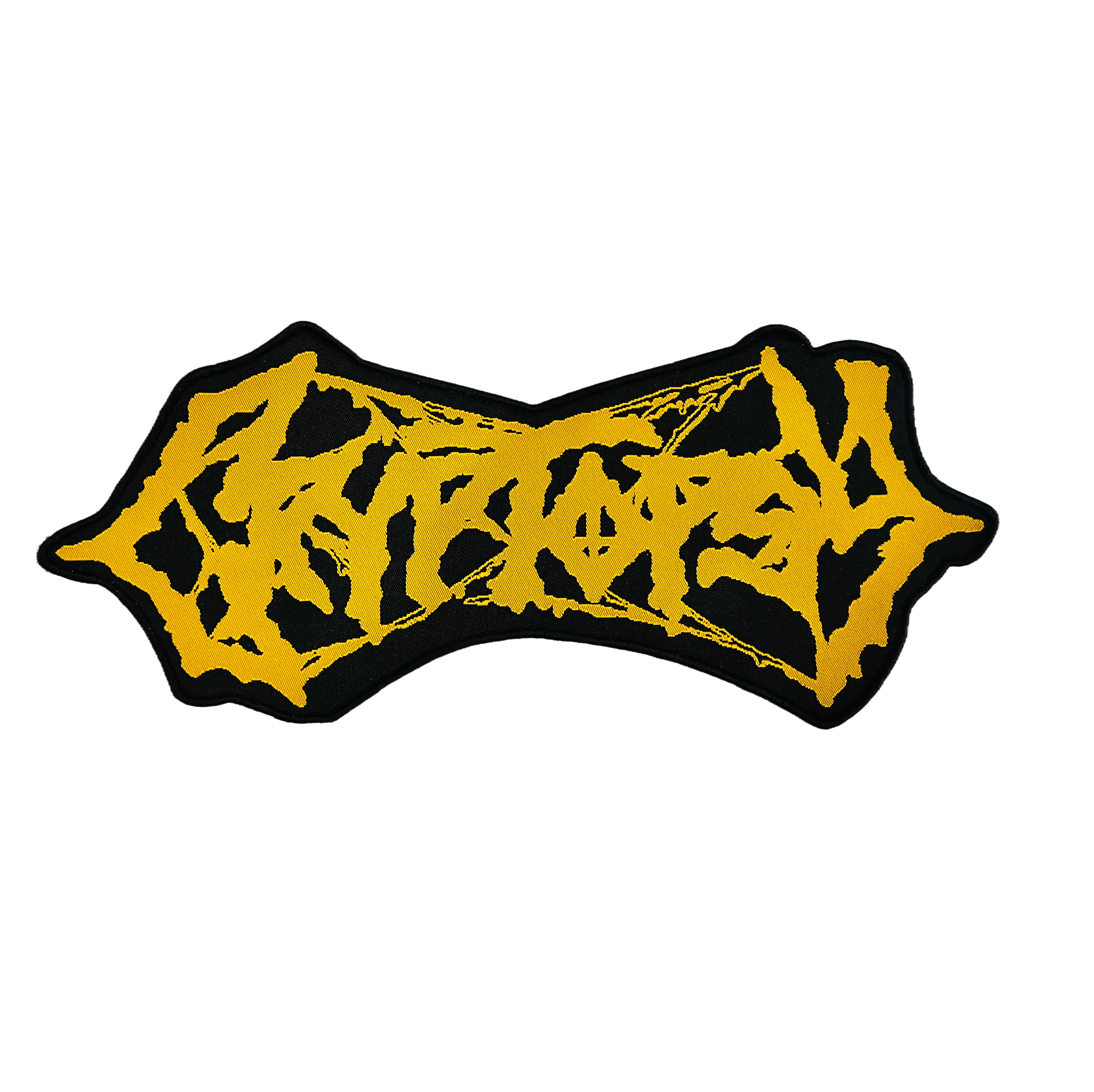 783punx-cryptopsy-yellow-logo-patch-tiss-oversize image 2