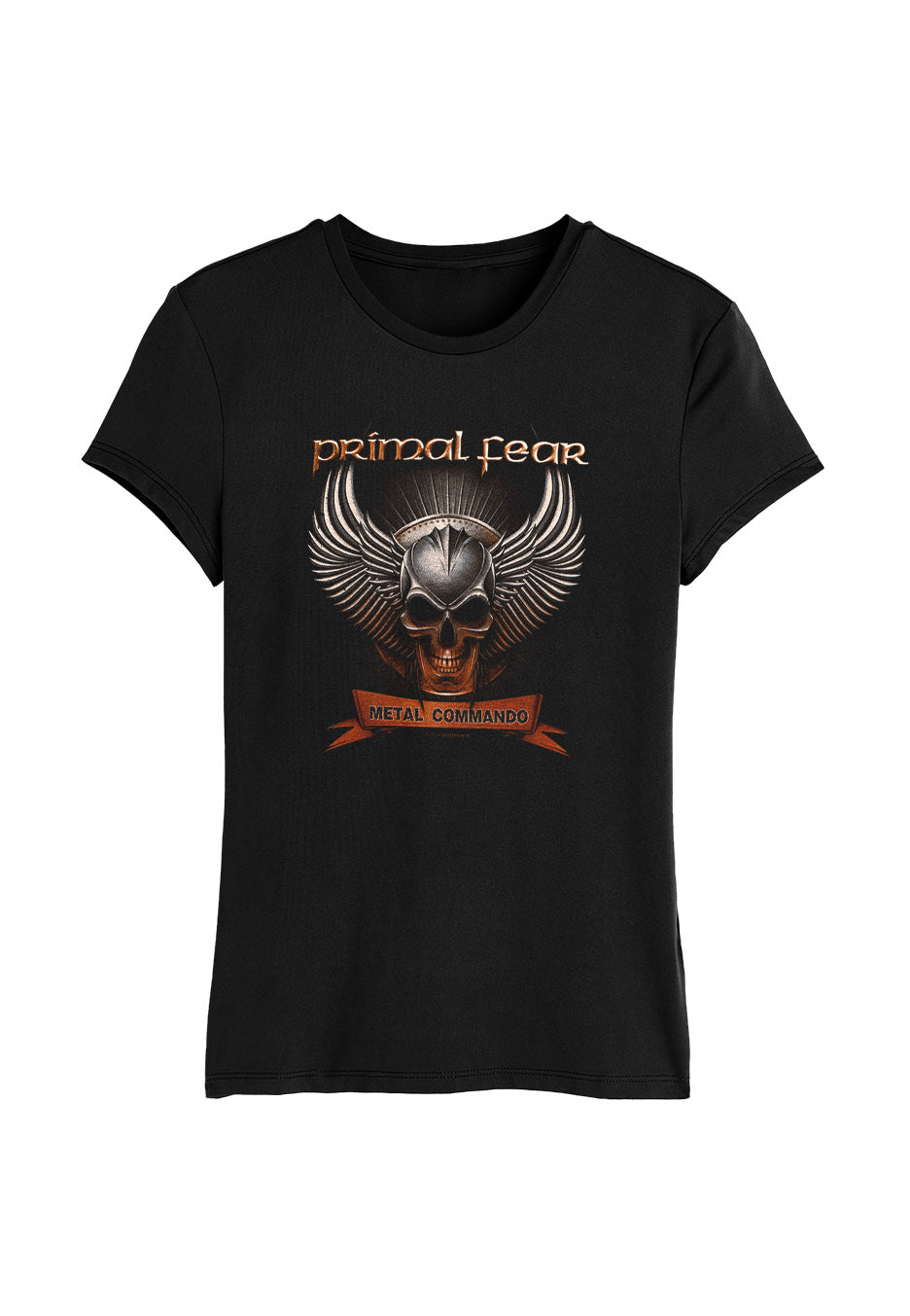 primal-fear-metal-commando-t-shirt-femme-noir image 3