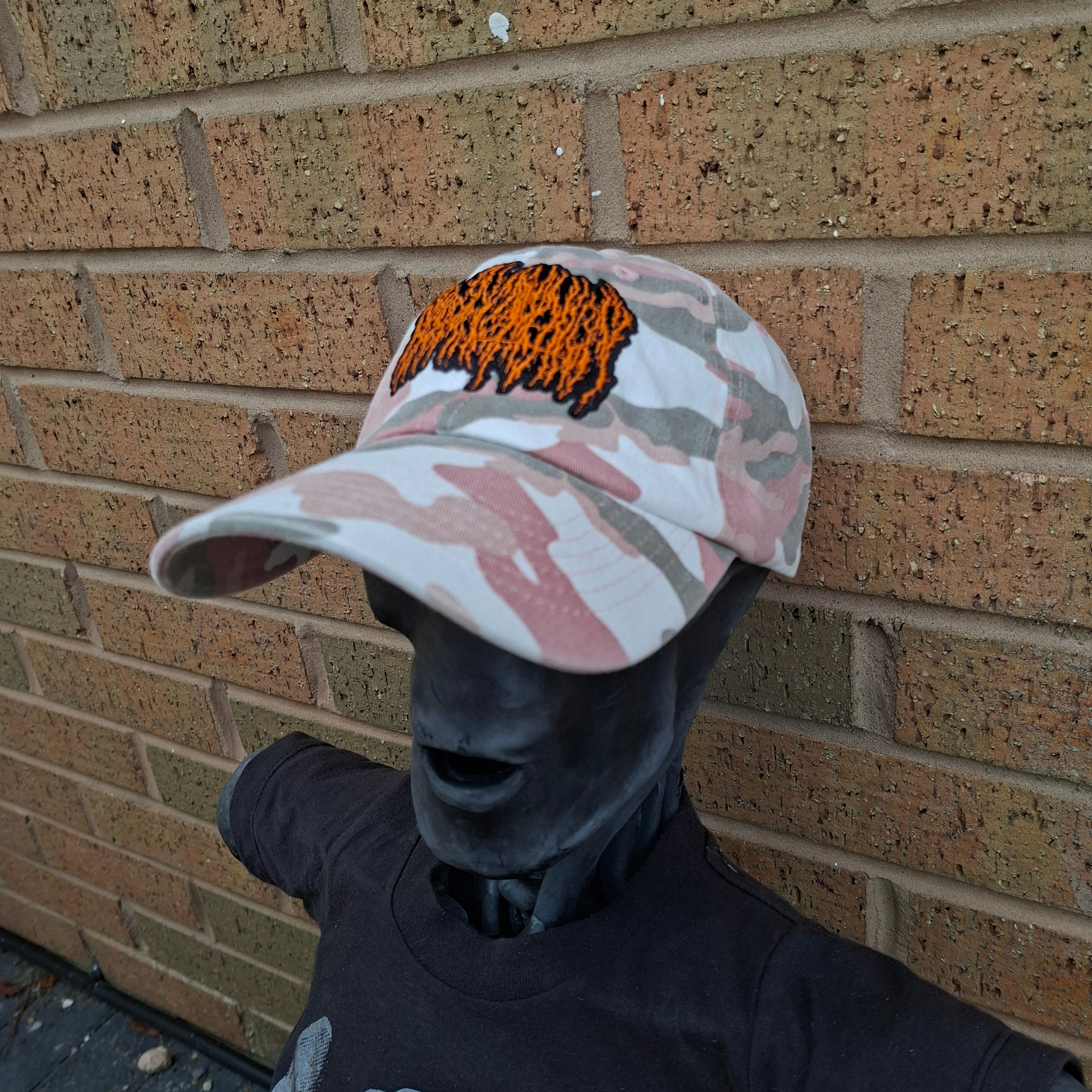 blood-incantation-logo-casquette-dad-cap-camo-rose image 4